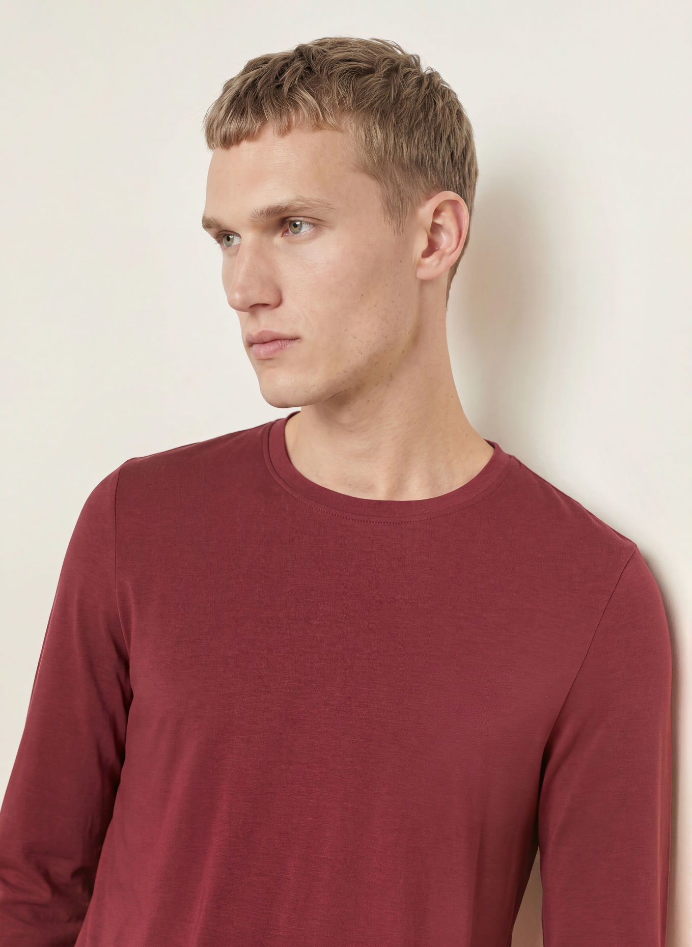 JOOP! Pyjamashirt: DONKERROOD