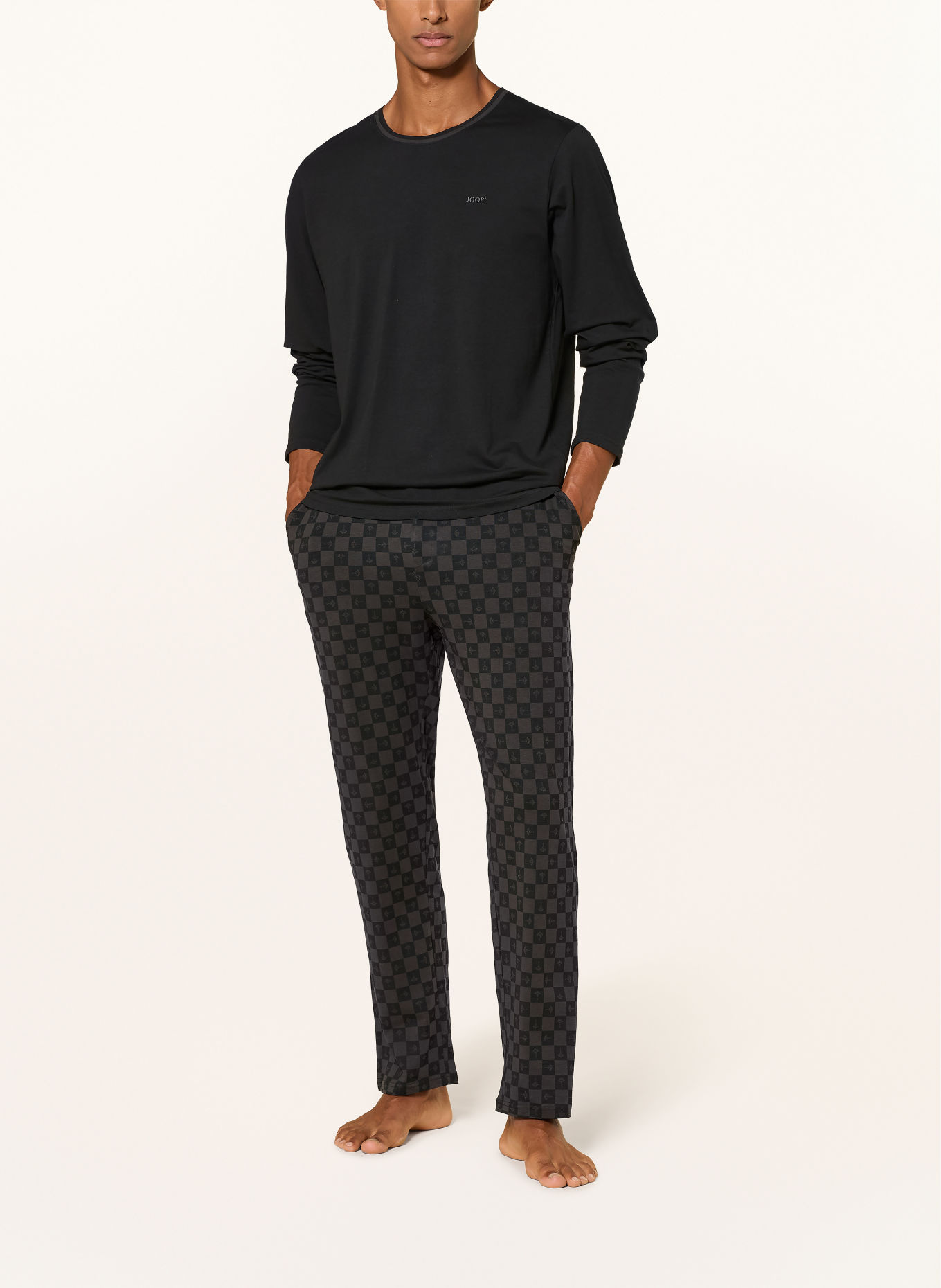 JOOP! Pijama: NEGRU / GRI ÎNCHIS