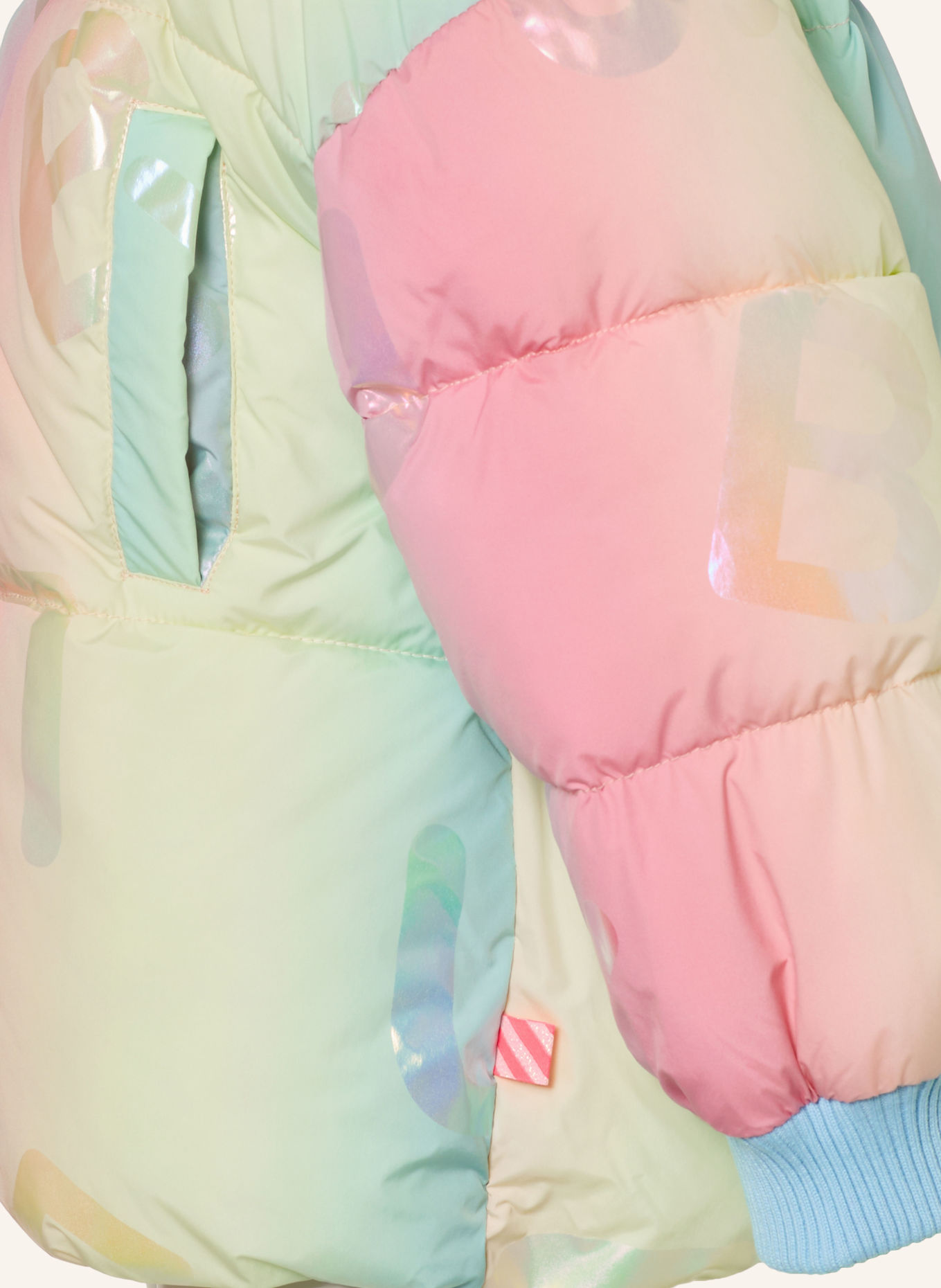 Billieblush Gewatteerde jas: ROZE / LICHTGROEN / LICHTBLAUW