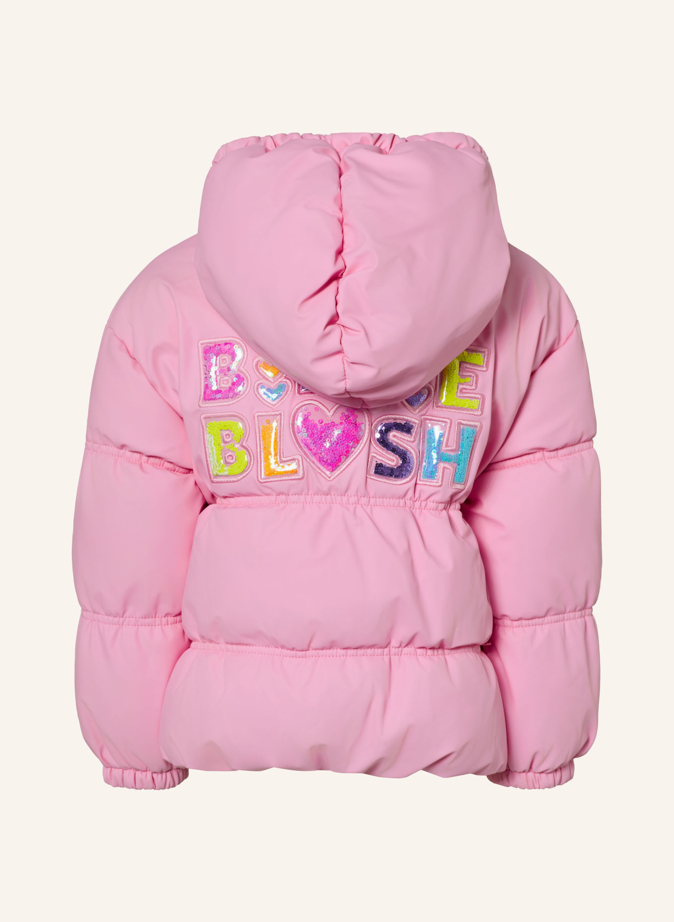 Billieblush Gewatteerde jas met pailletten: ROZE / NEONROZE