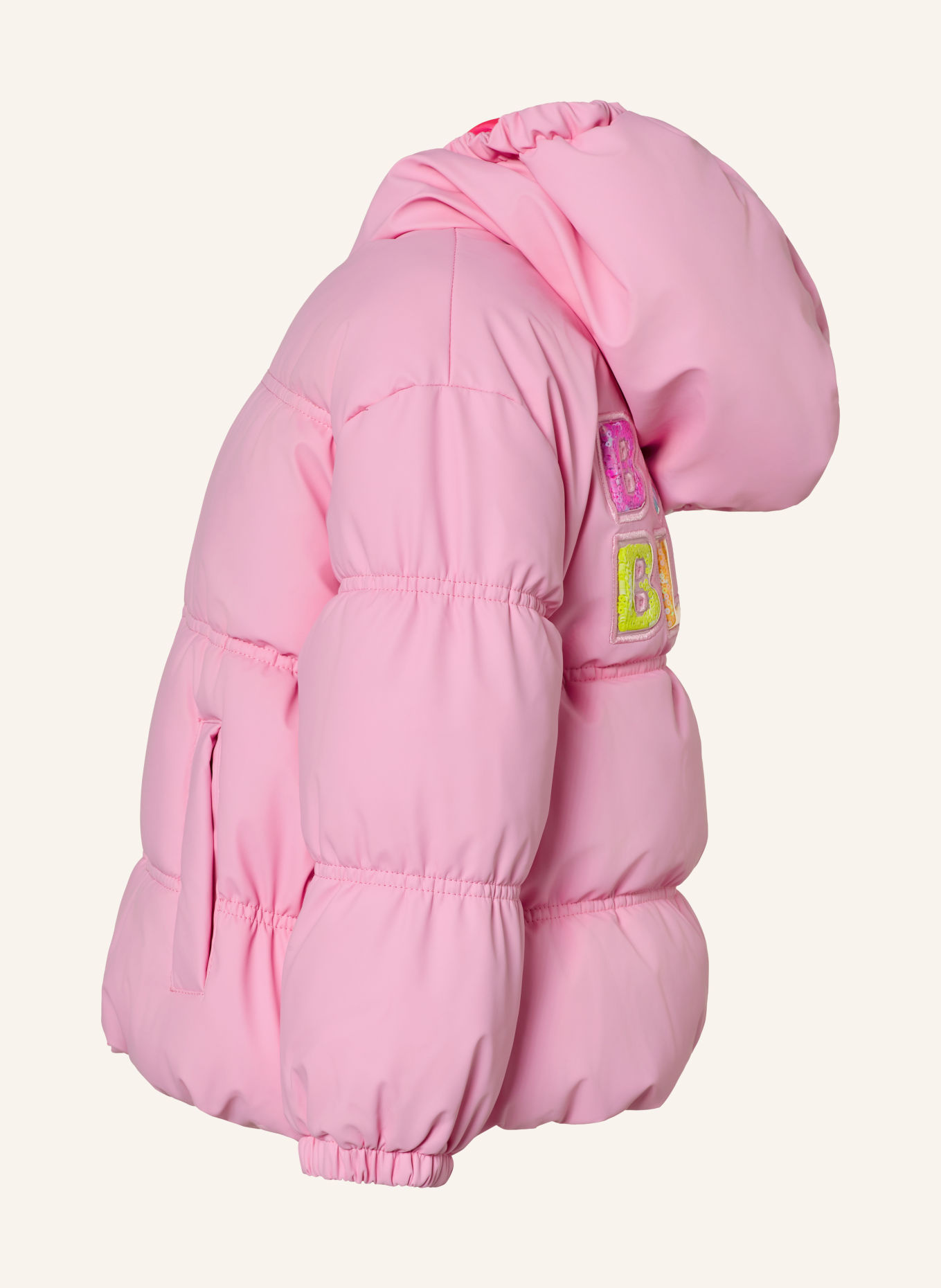 Billieblush Gewatteerde jas met pailletten: ROZE / NEONROZE