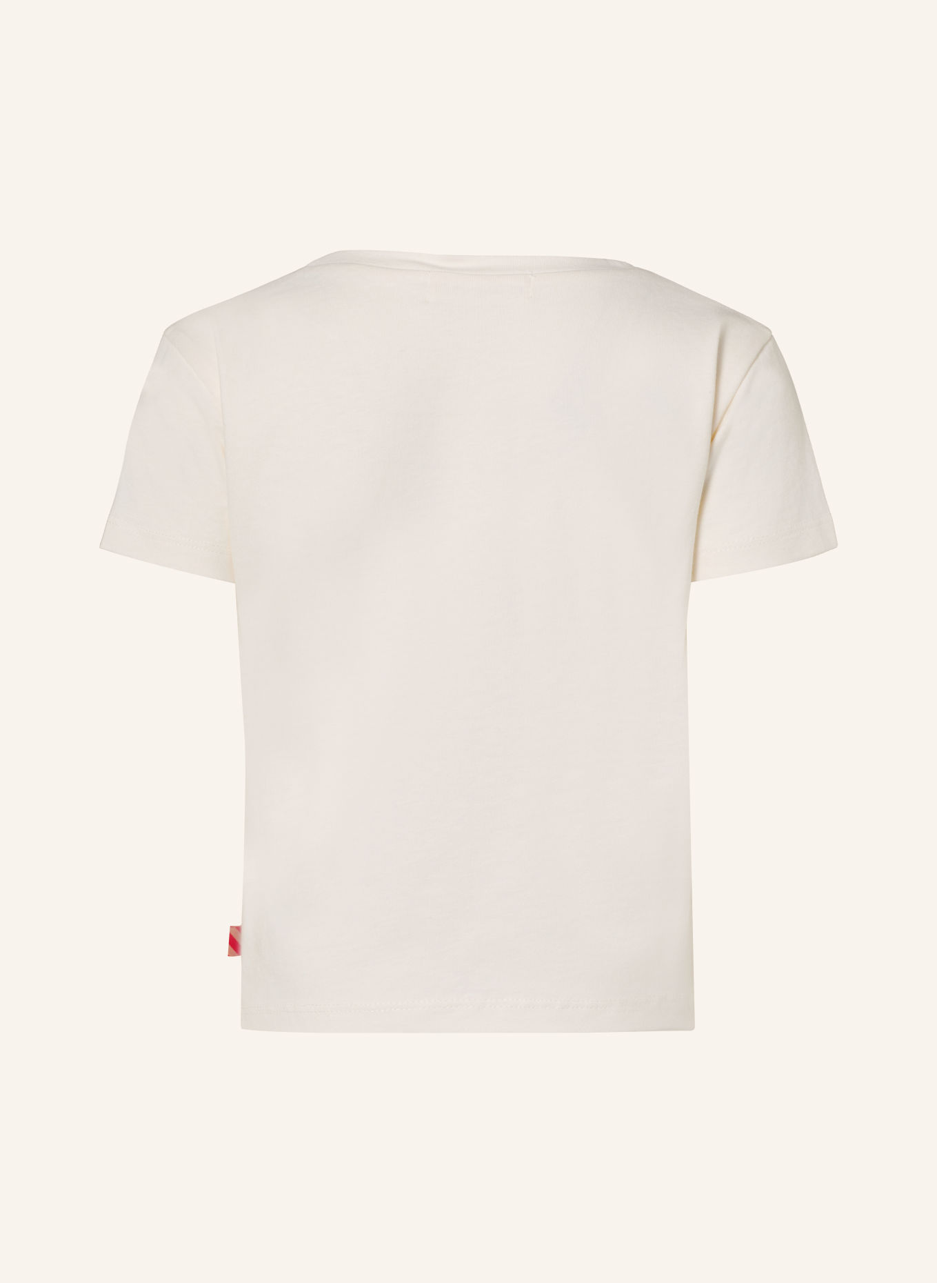 Billieblush T-shirt met pailletten: CRÈME / GOUD / NEONROZE