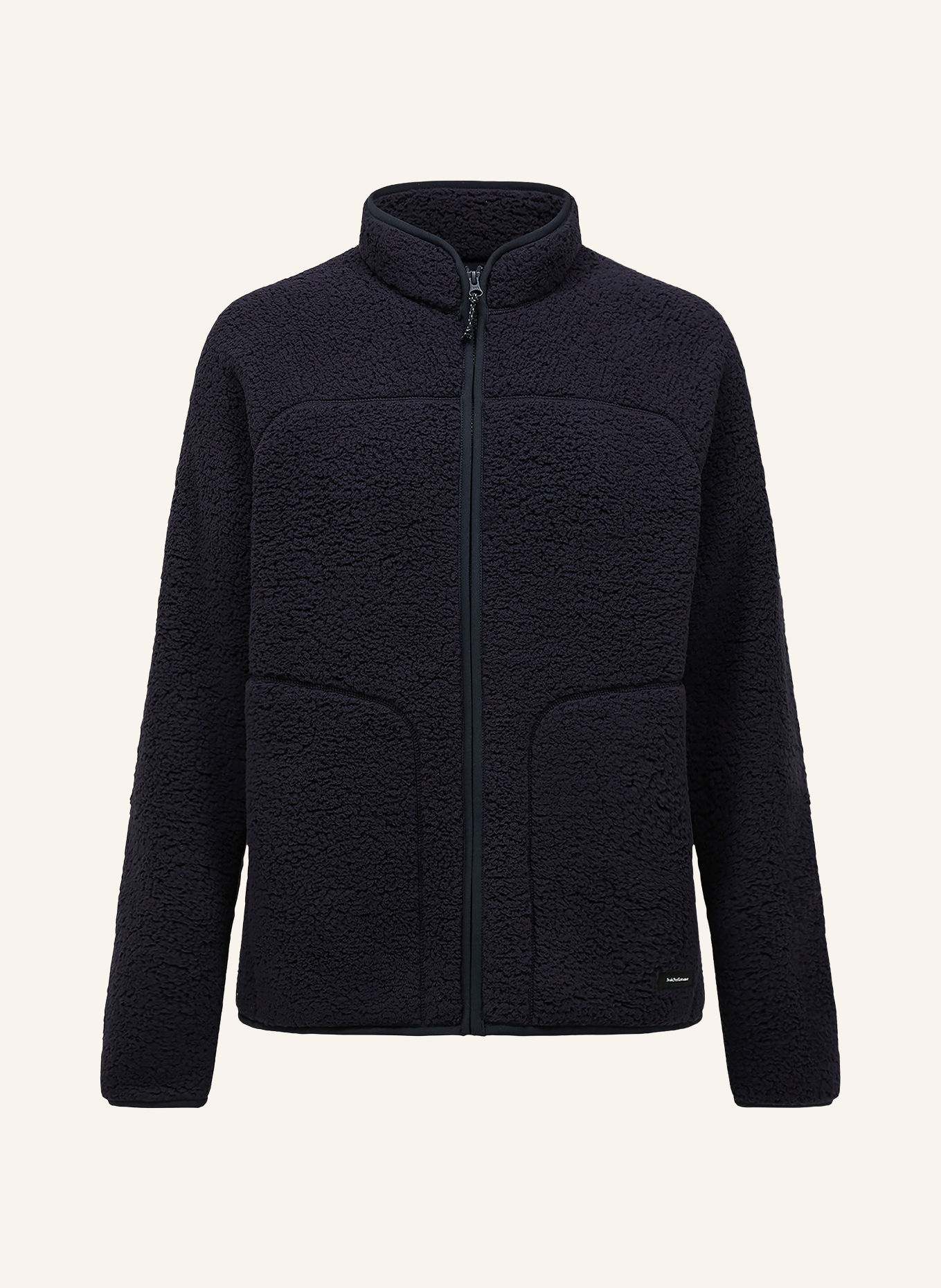 Peak Performance Jachetă din fleece WILDRUSH PILE: NEGRU