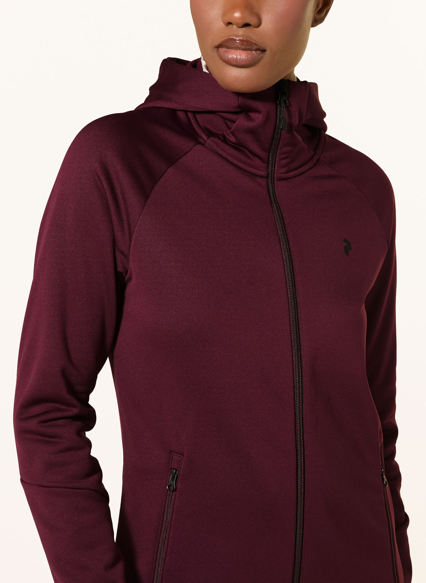 Peak Performance Midlayer-jas RIDER ESSENTIALS: DONKERROOD