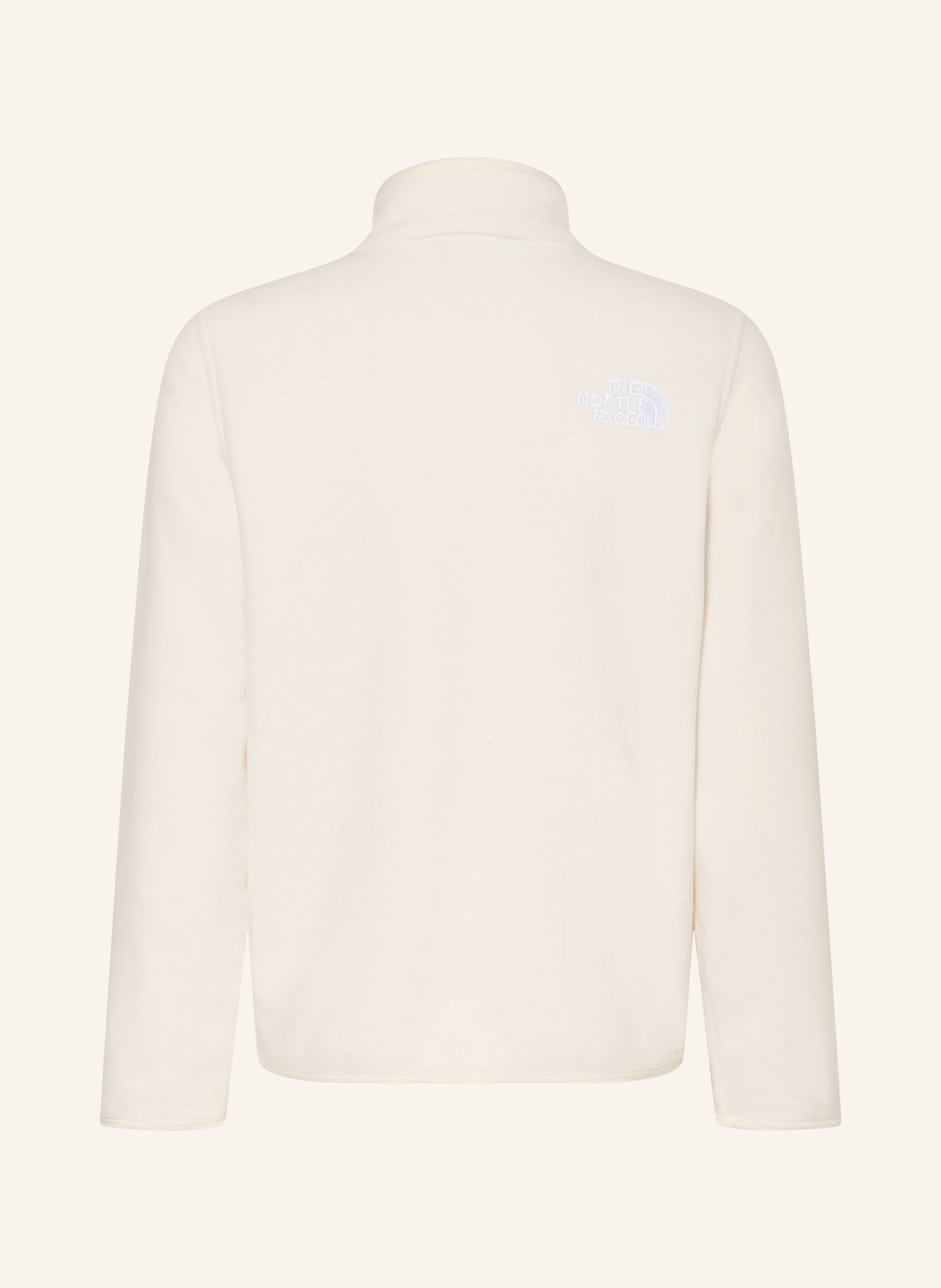 THE NORTH FACE GLACIER Fleece Half-zip Sweater: WHITE