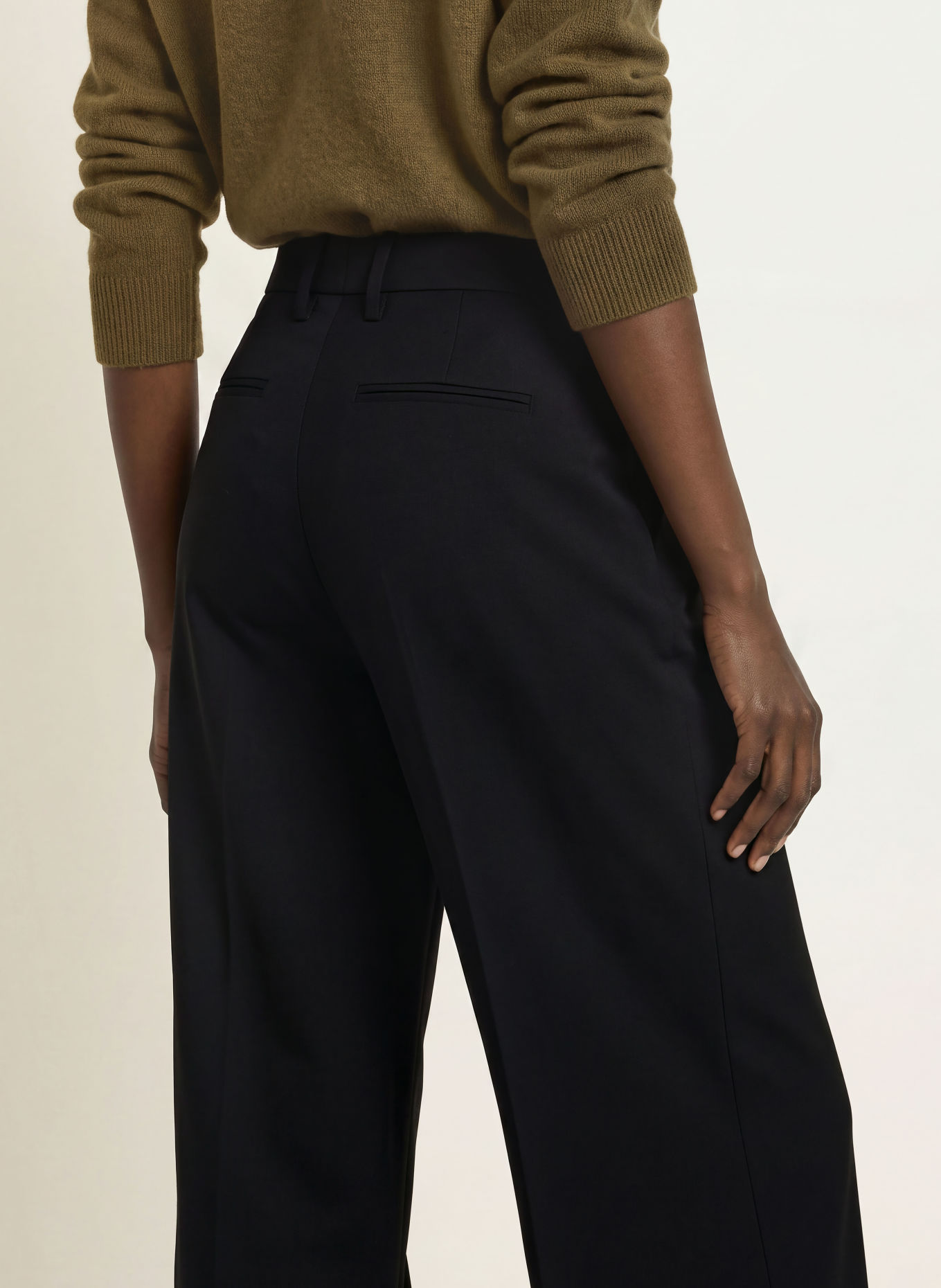 Dondup Marlene pants: BLACK