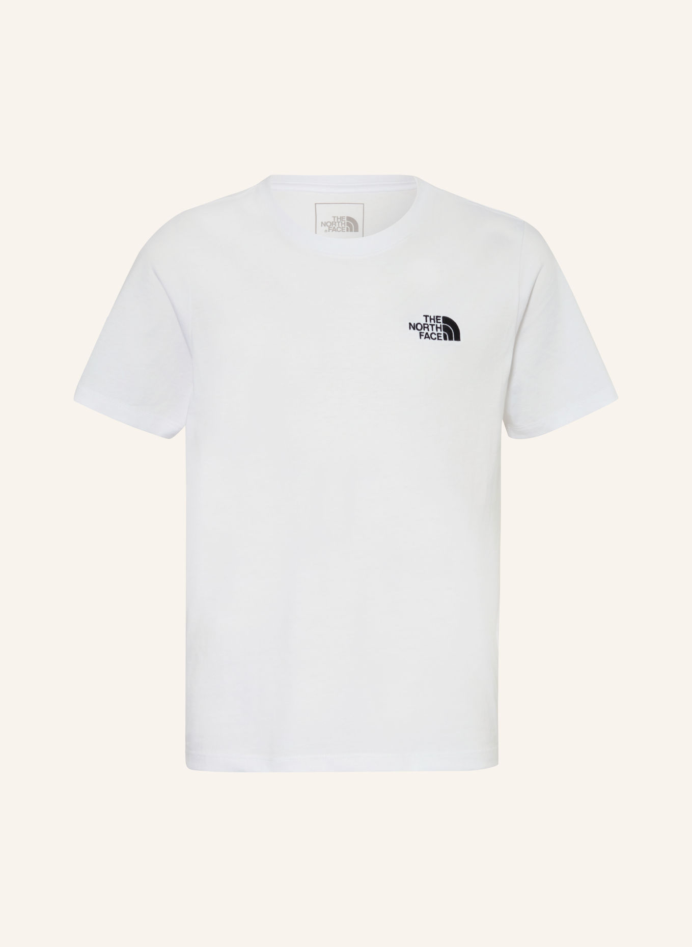 THE NORTH FACE T-Shirt TEEN EVOLUTION: WEISS / SCHWARZ