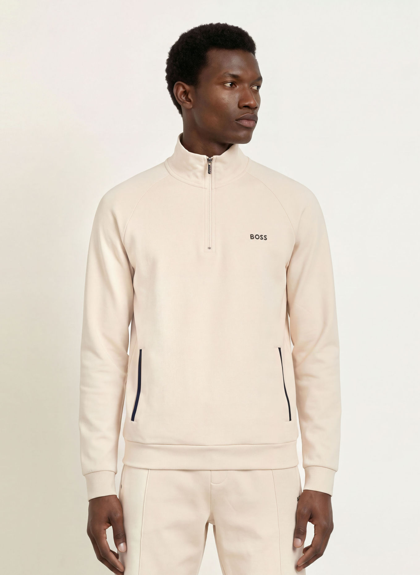 BOSS Loungesweatshirt SENSE: CRÈME