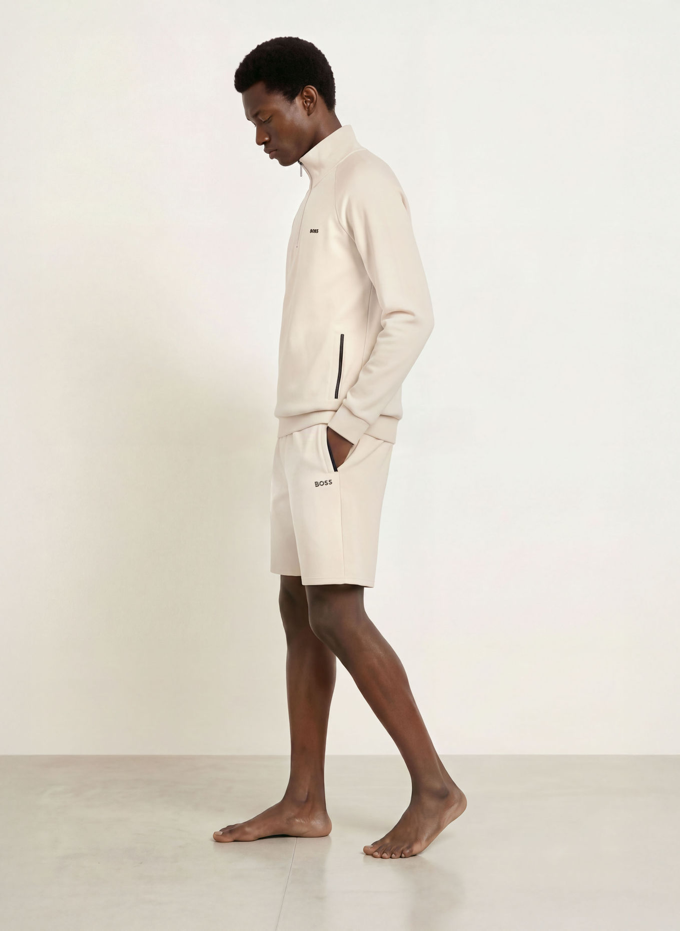 BOSS Loungesweatshirt SENSE: CRÈME