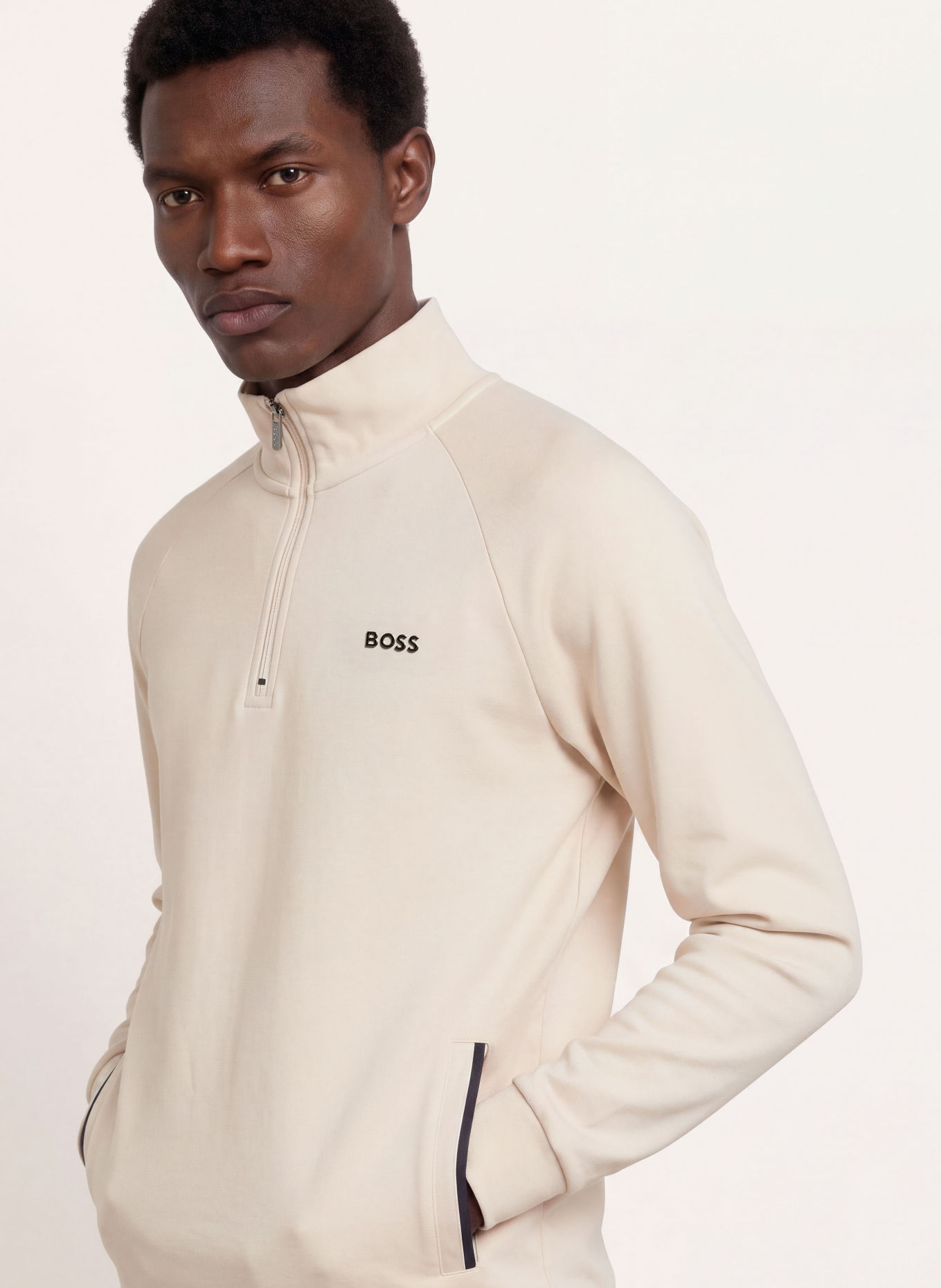 BOSS Loungesweatshirt SENSE: CRÈME