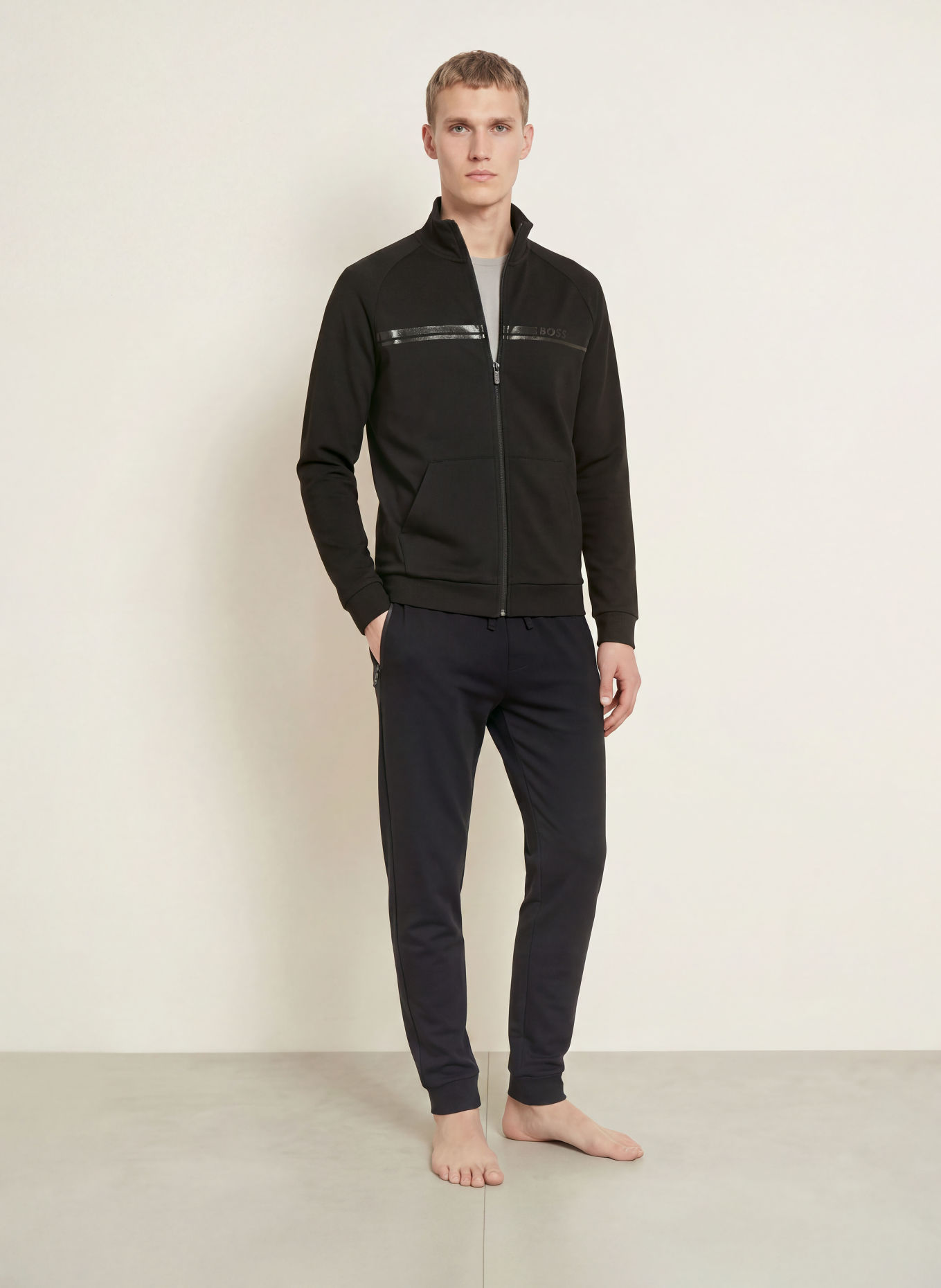 BOSS Lounge-sweatpants AUTHENTIC: SORT