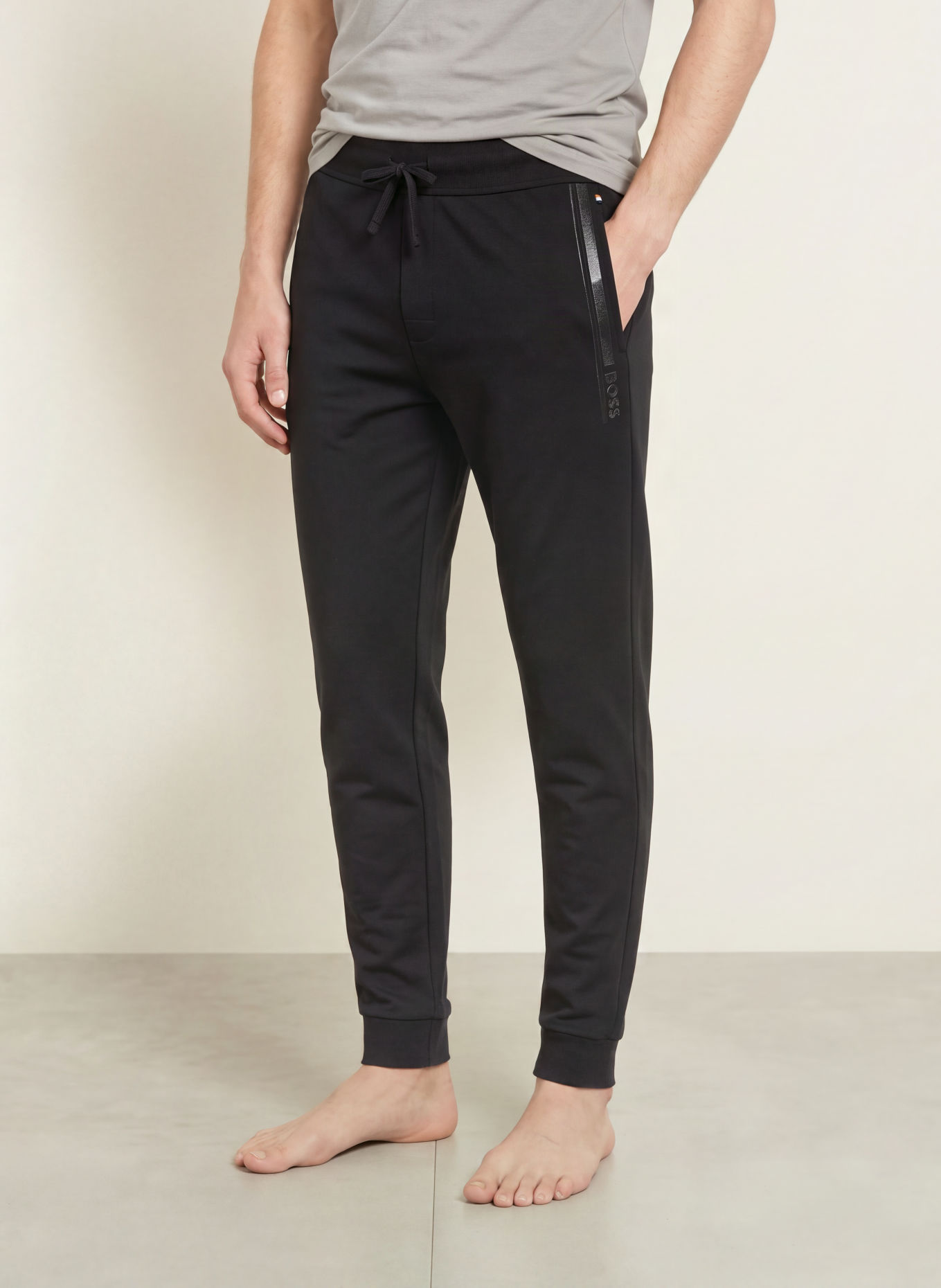 BOSS Lounge-sweatpants AUTHENTIC: SORT
