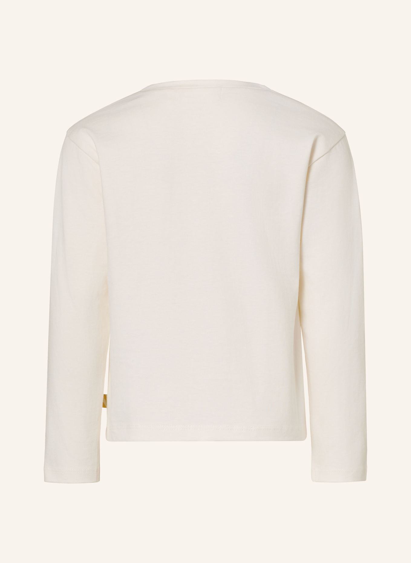 Billieblush Long-sleeve shirt with sequins and glitter yarn: CREAM / SILVER / GOLD