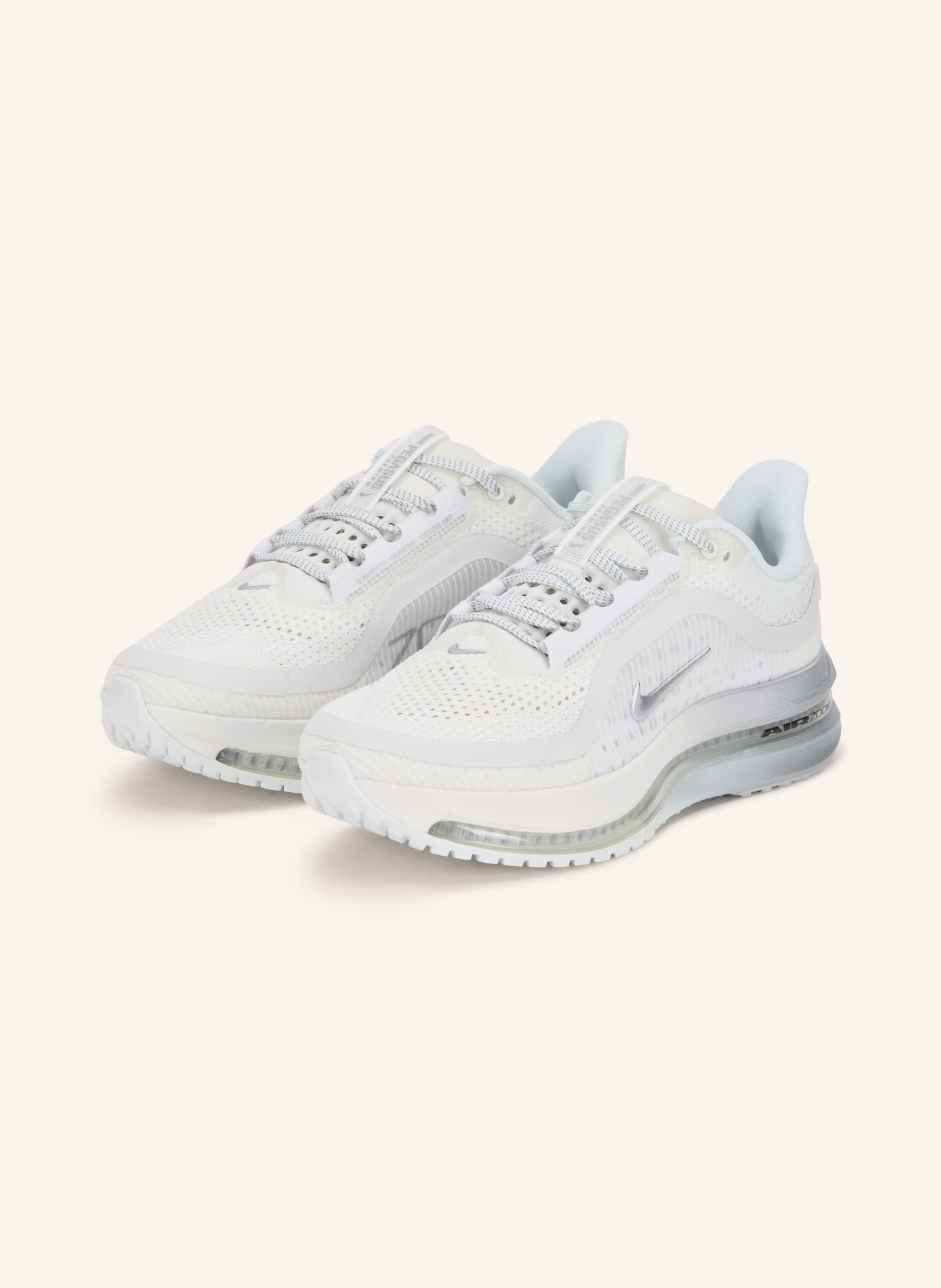 Nike Hardloopschoenen PEGASUS PREMIUM ESS: WIT / ZILVER / GRIJS