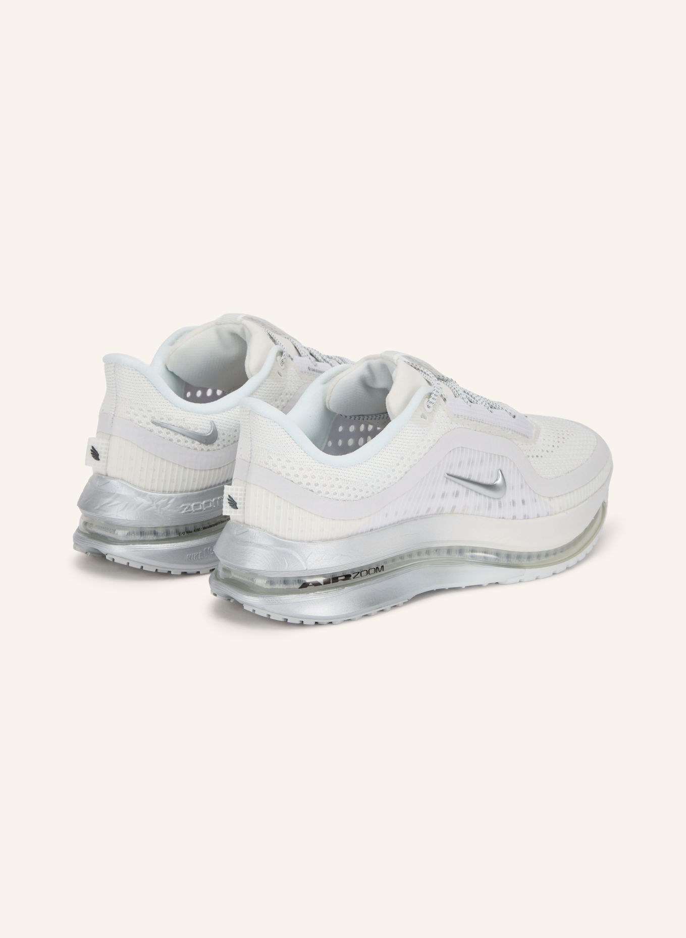 Nike Hardloopschoenen PEGASUS PREMIUM ESS: WIT / ZILVER / GRIJS