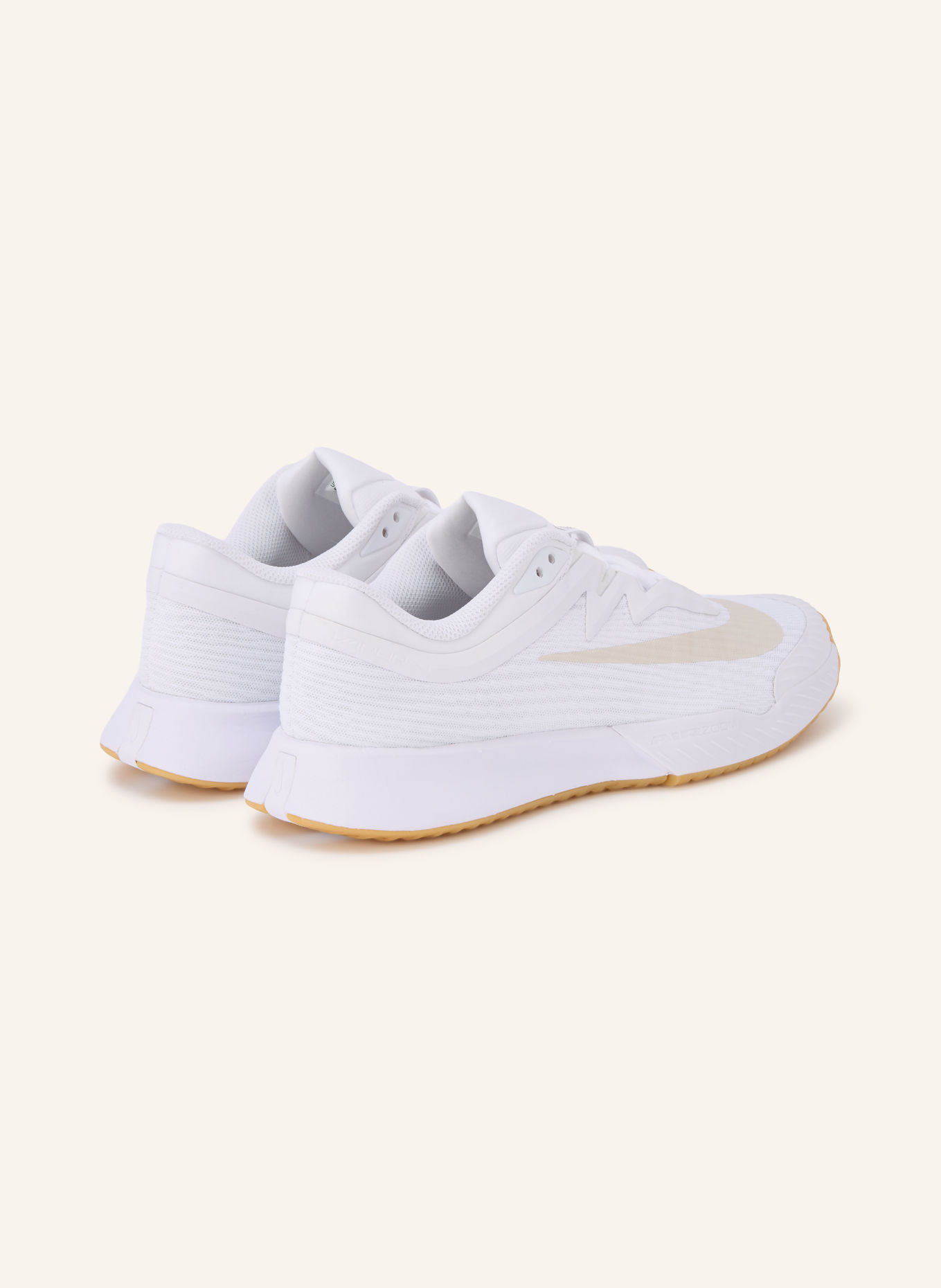 Nike VAPOR PRO 3 Tennis Shoes: WHITE / BEIGE