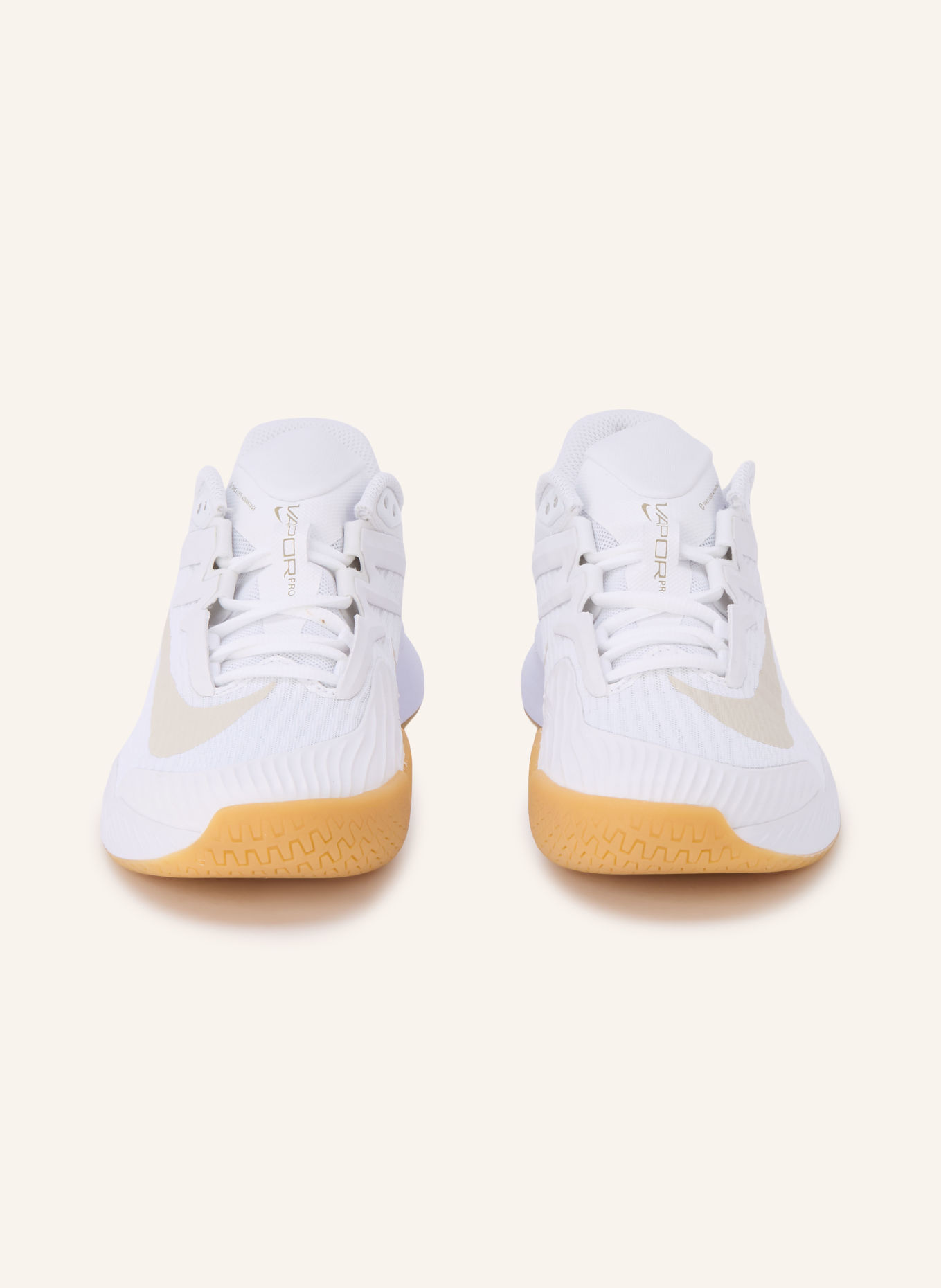 Nike VAPOR PRO 3 Tennis Shoes: WHITE / BEIGE