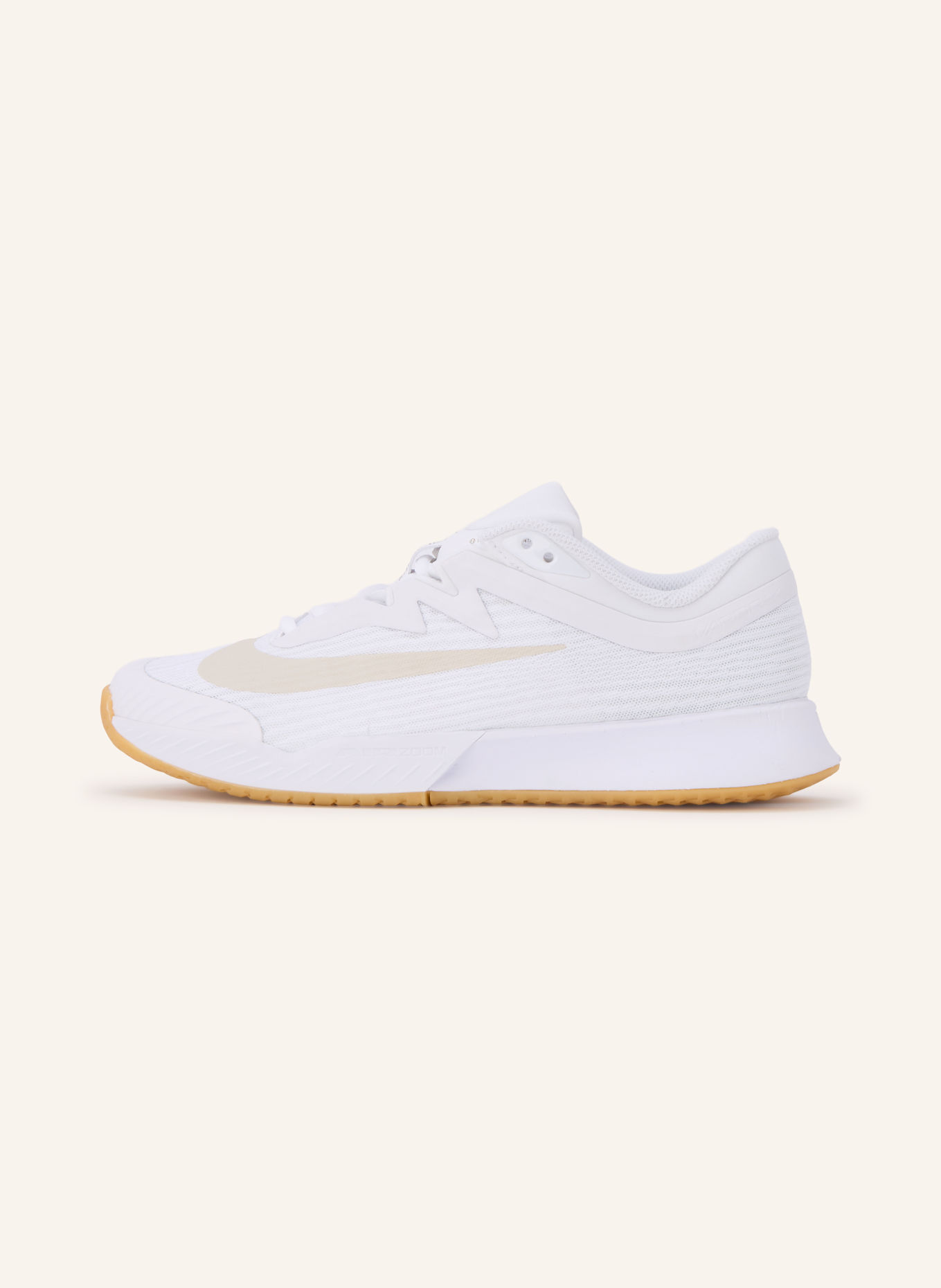 Nike VAPOR PRO 3 Tennis Shoes: WHITE / BEIGE