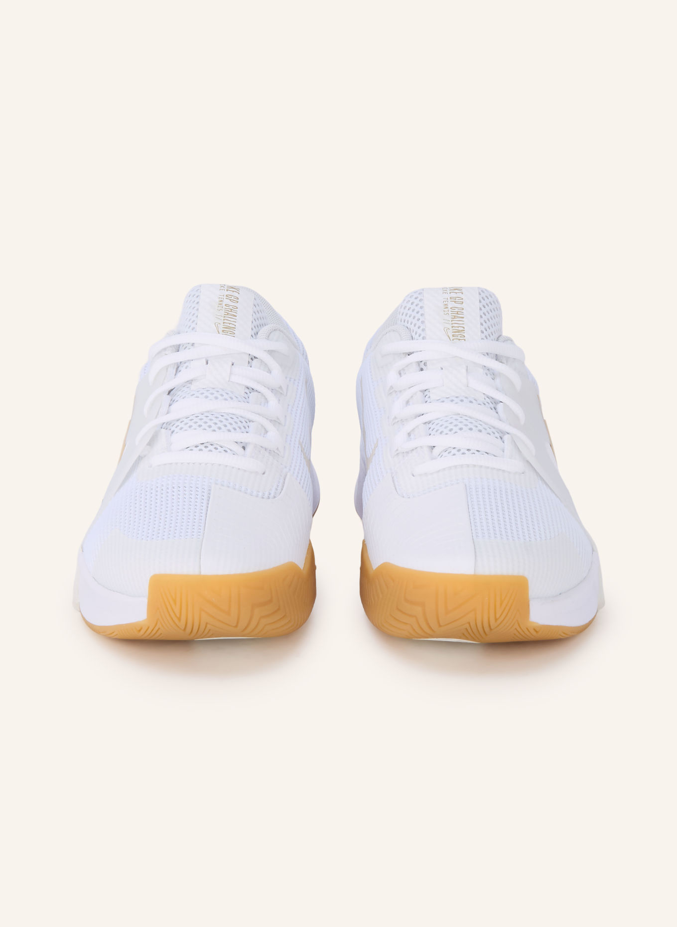 Nike Chaussures de tennis GP CHALLENGE 1.5 HC: BLANC / BEIGE