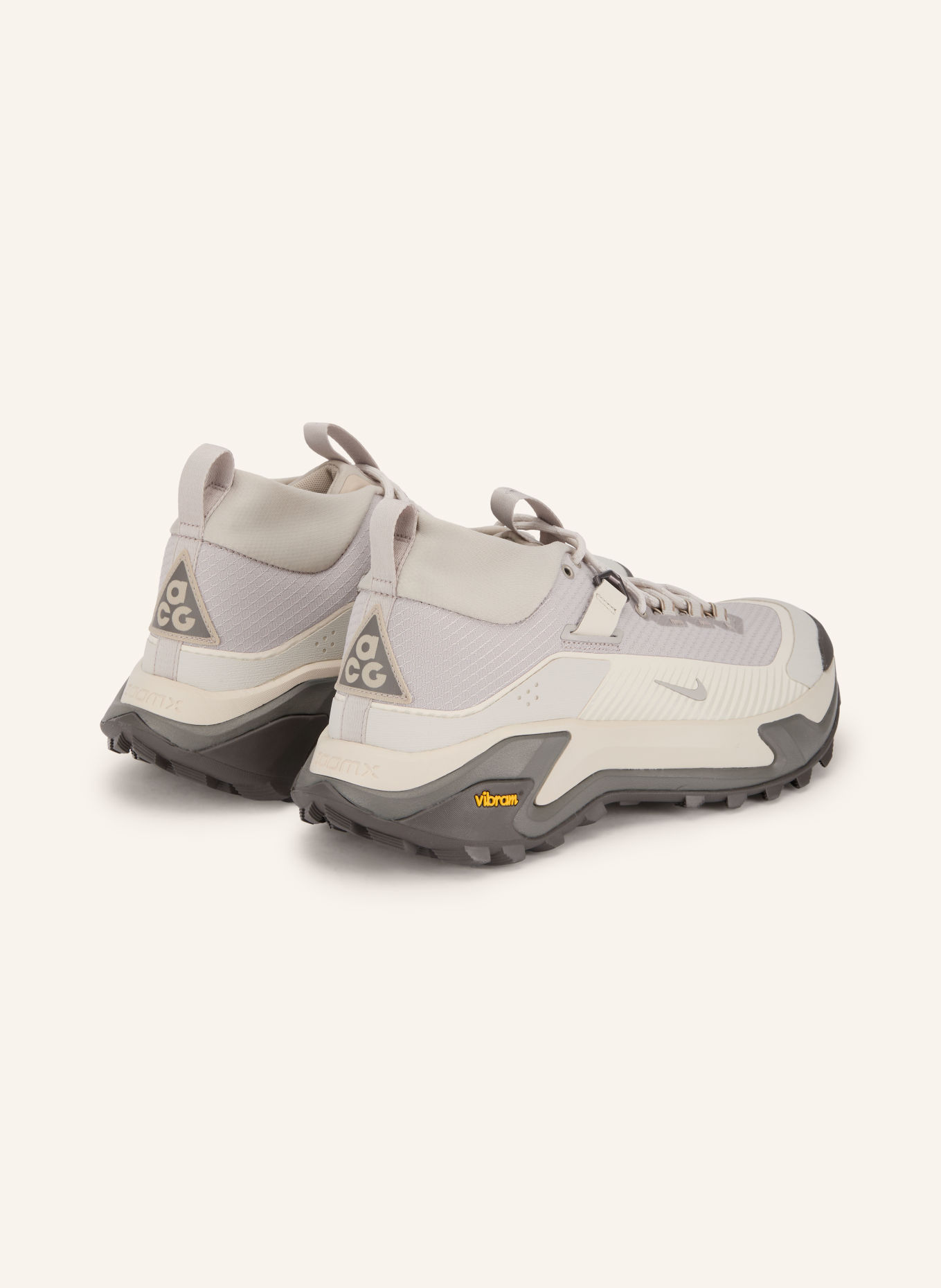 Nike ACG ZEGAMA HIKE Hiking shoes: LIGHT GRAY / CREAM