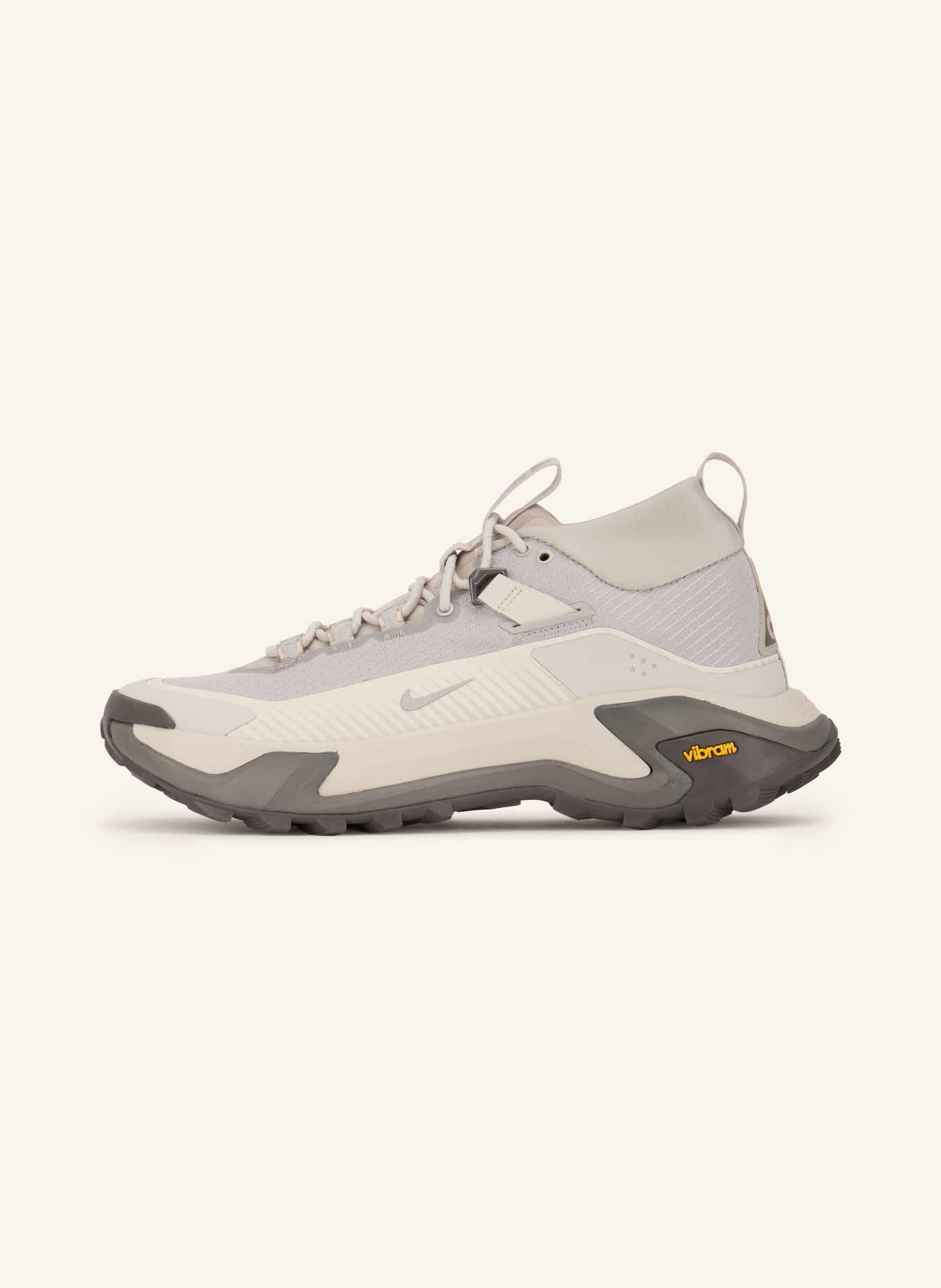 Nike ACG ZEGAMA HIKE Hiking shoes: LIGHT GRAY / CREAM