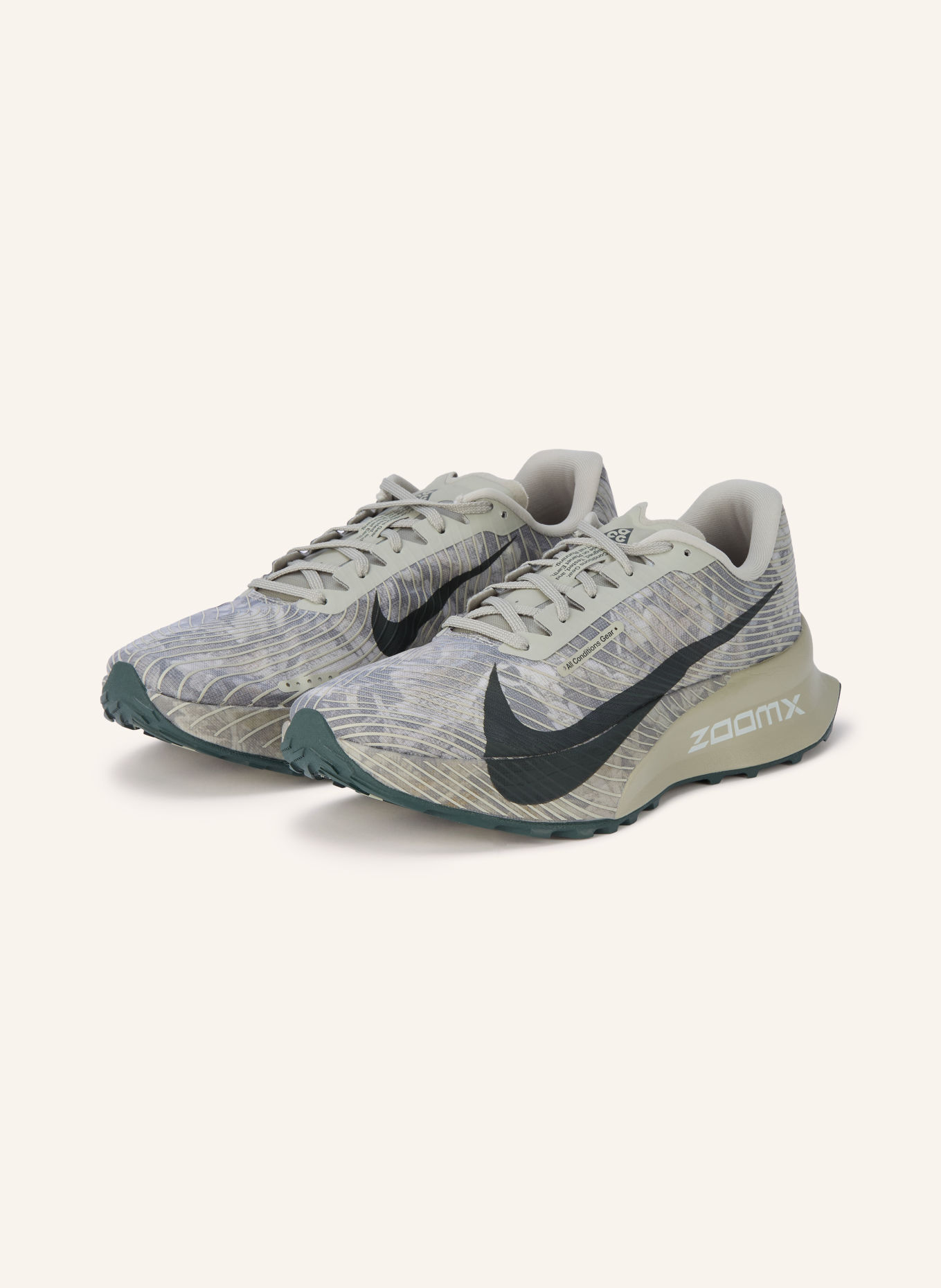 Nike Buty do biegania w terenie ACG ULTRAFLY 2: JASNOZIELONY / CZARNY