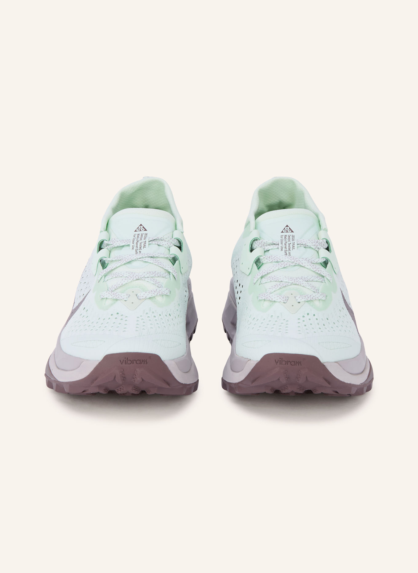Nike ACG ZEGAMA Hiking shoes: MINT / PURPLE