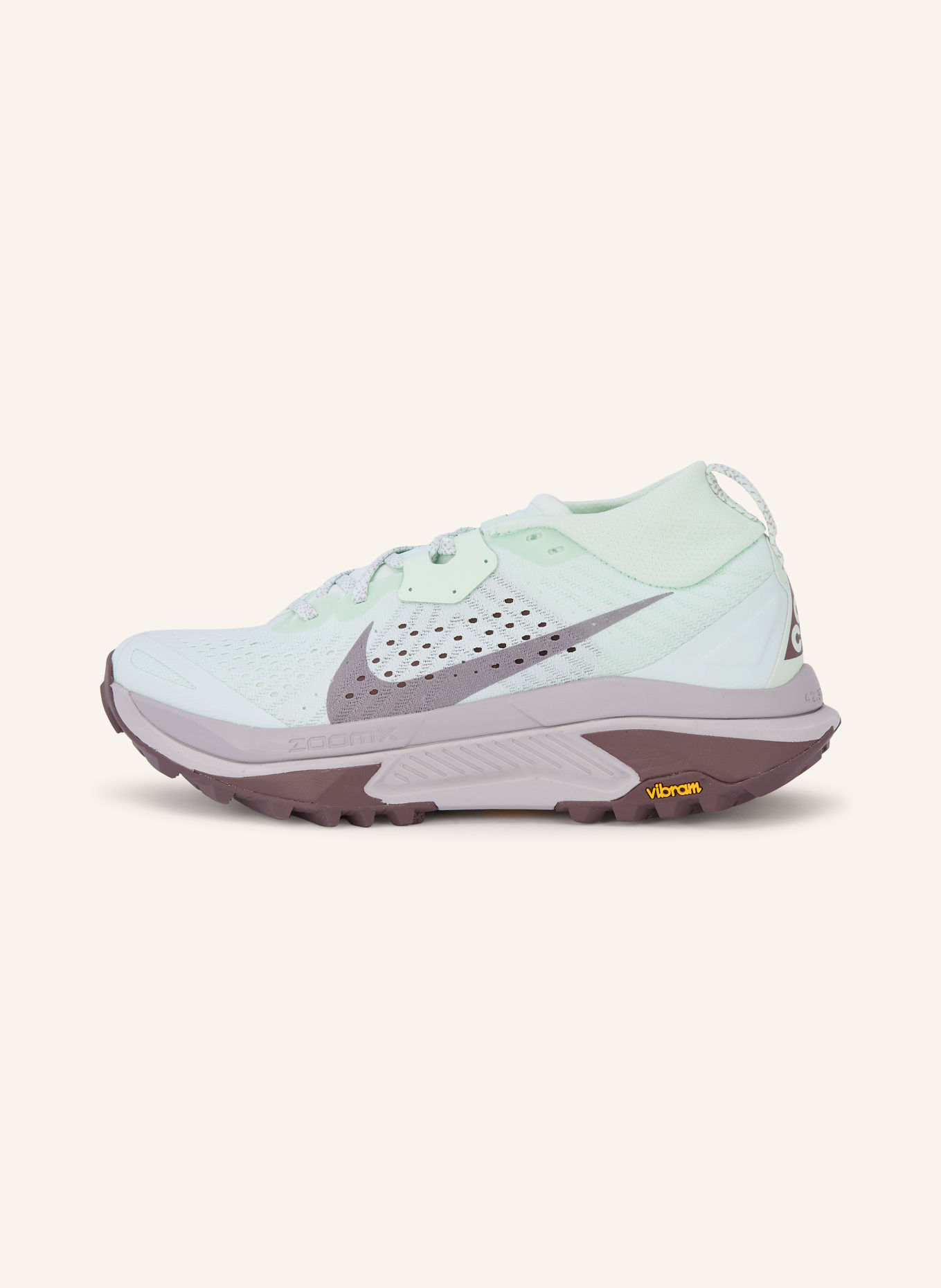 Nike ACG ZEGAMA Hiking shoes: MINT / PURPLE
