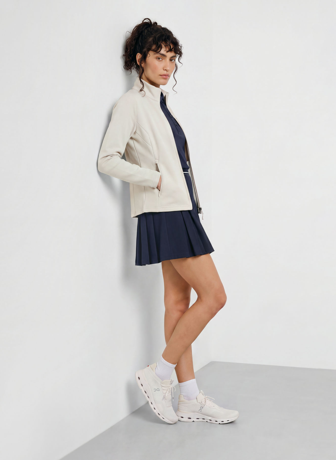 J.LINDEBERG Mid-layer jacket: BEIGE