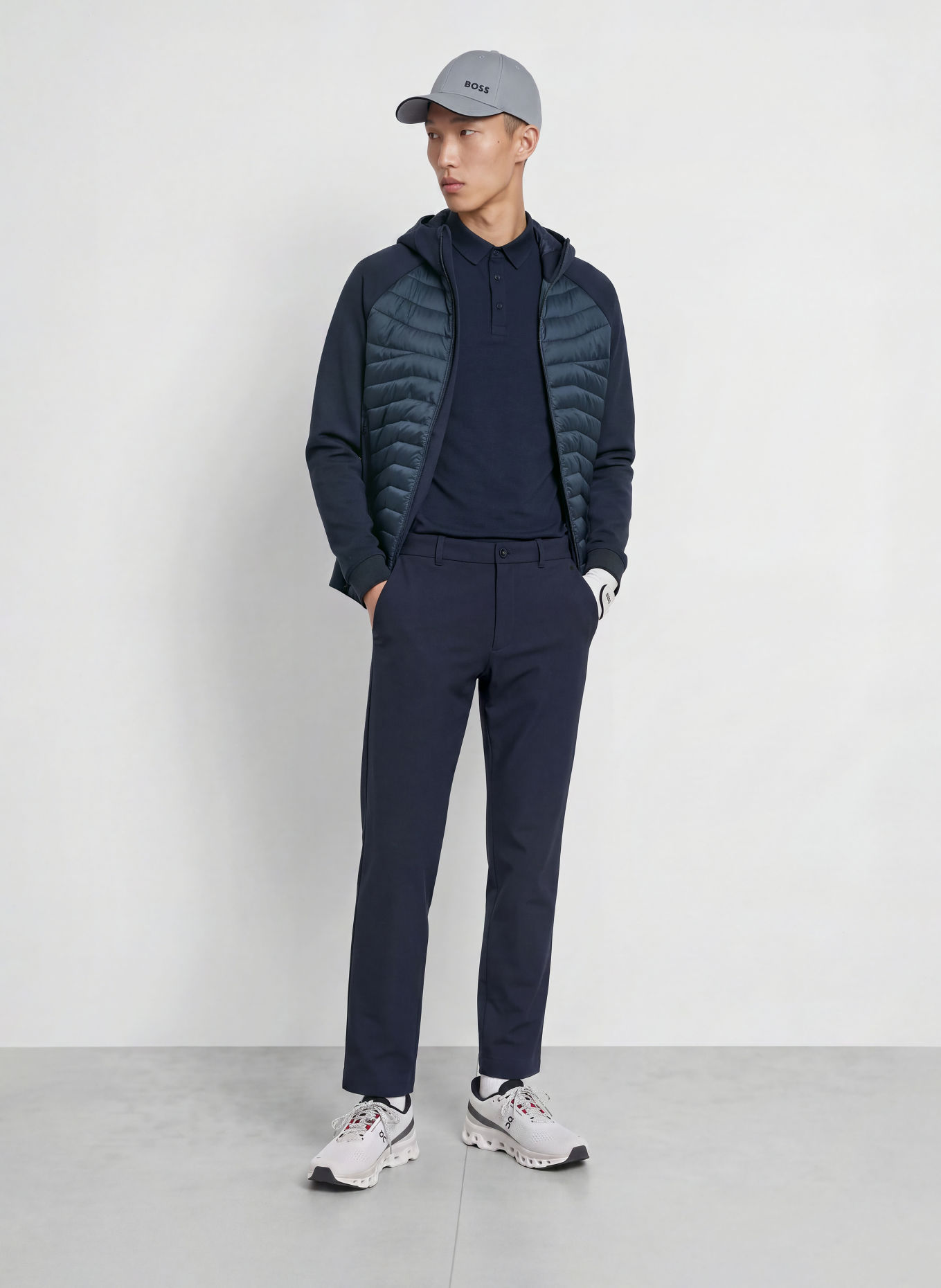 J.LINDEBERG Chino: MÖRKBLÅ
