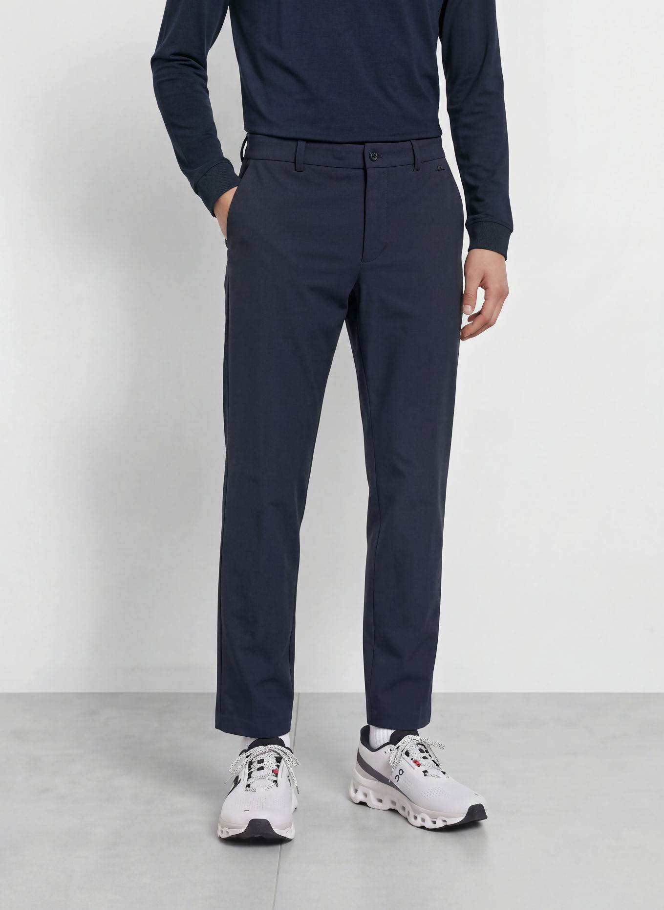 J.LINDEBERG Chino: MÖRKBLÅ
