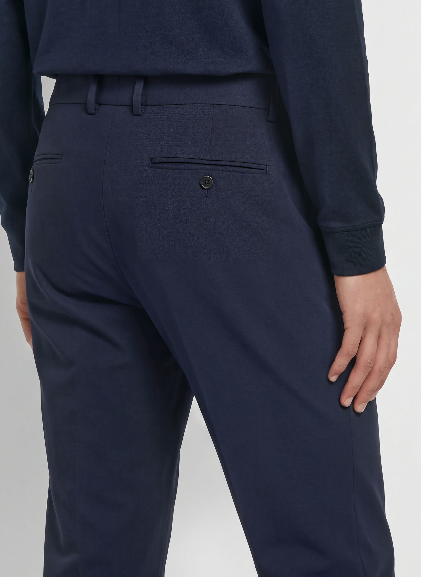 J.LINDEBERG Chino: MÖRKBLÅ