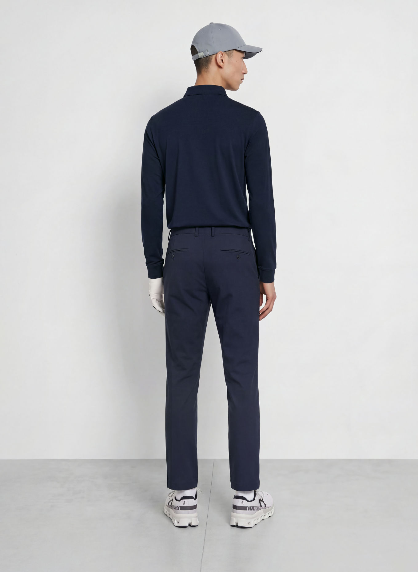 J.LINDEBERG Funktions-Poloshirt: DUNKELBLAU