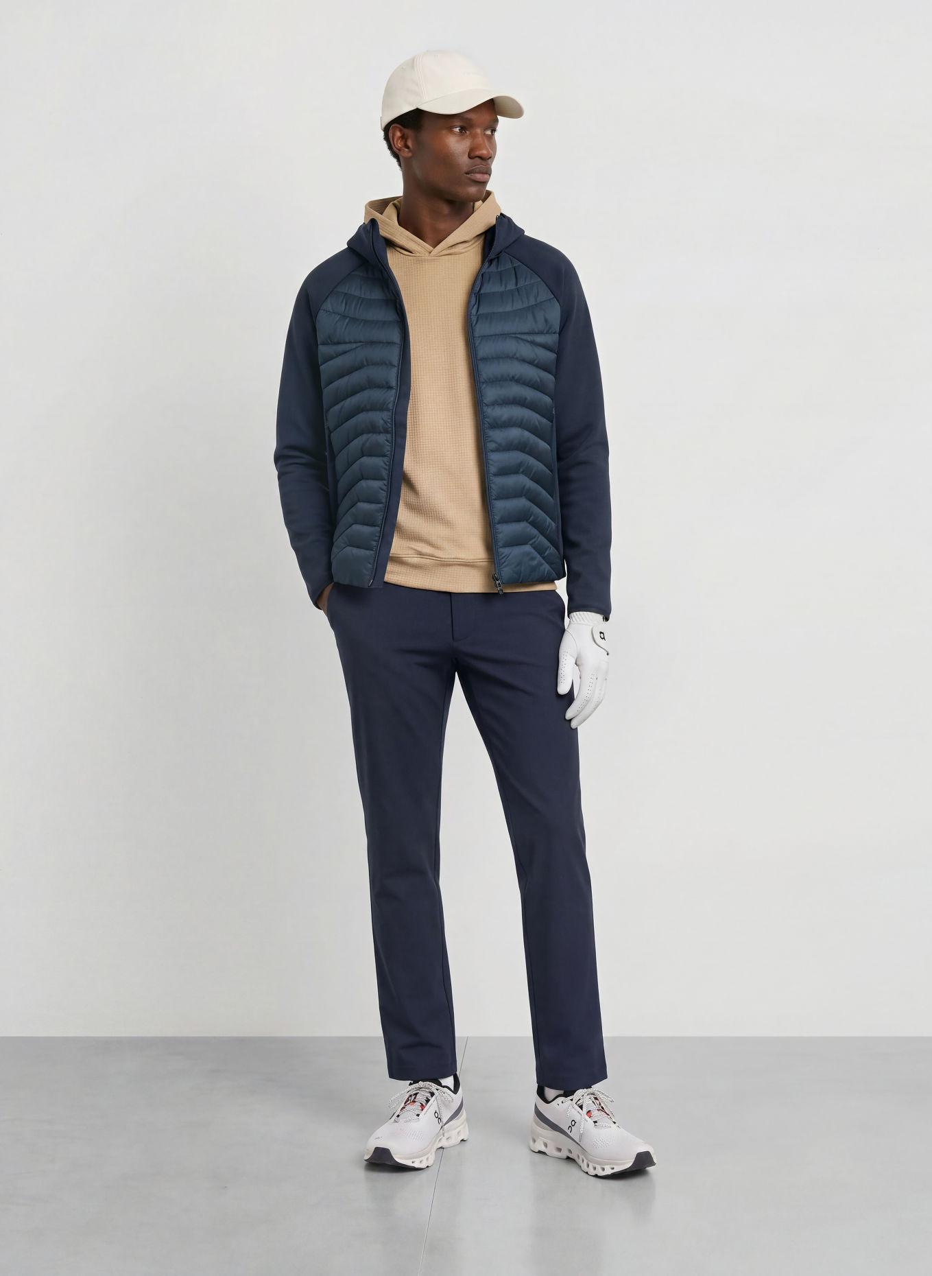 J.LINDEBERG Functional shirt: BEIGE