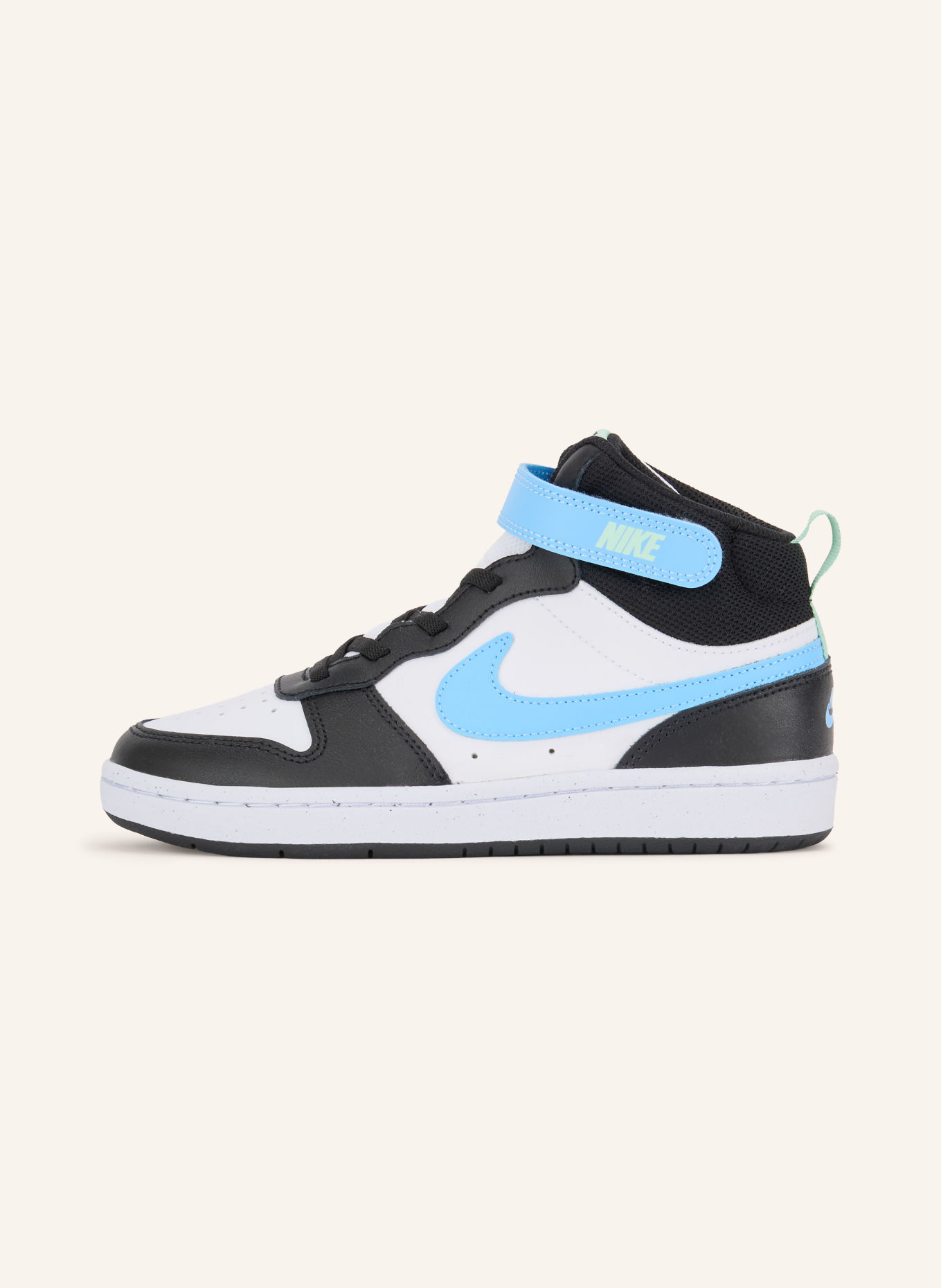 Nike High-top sneakers COURT BOROUGH MID 2: BLACK / BLUE / WHITE