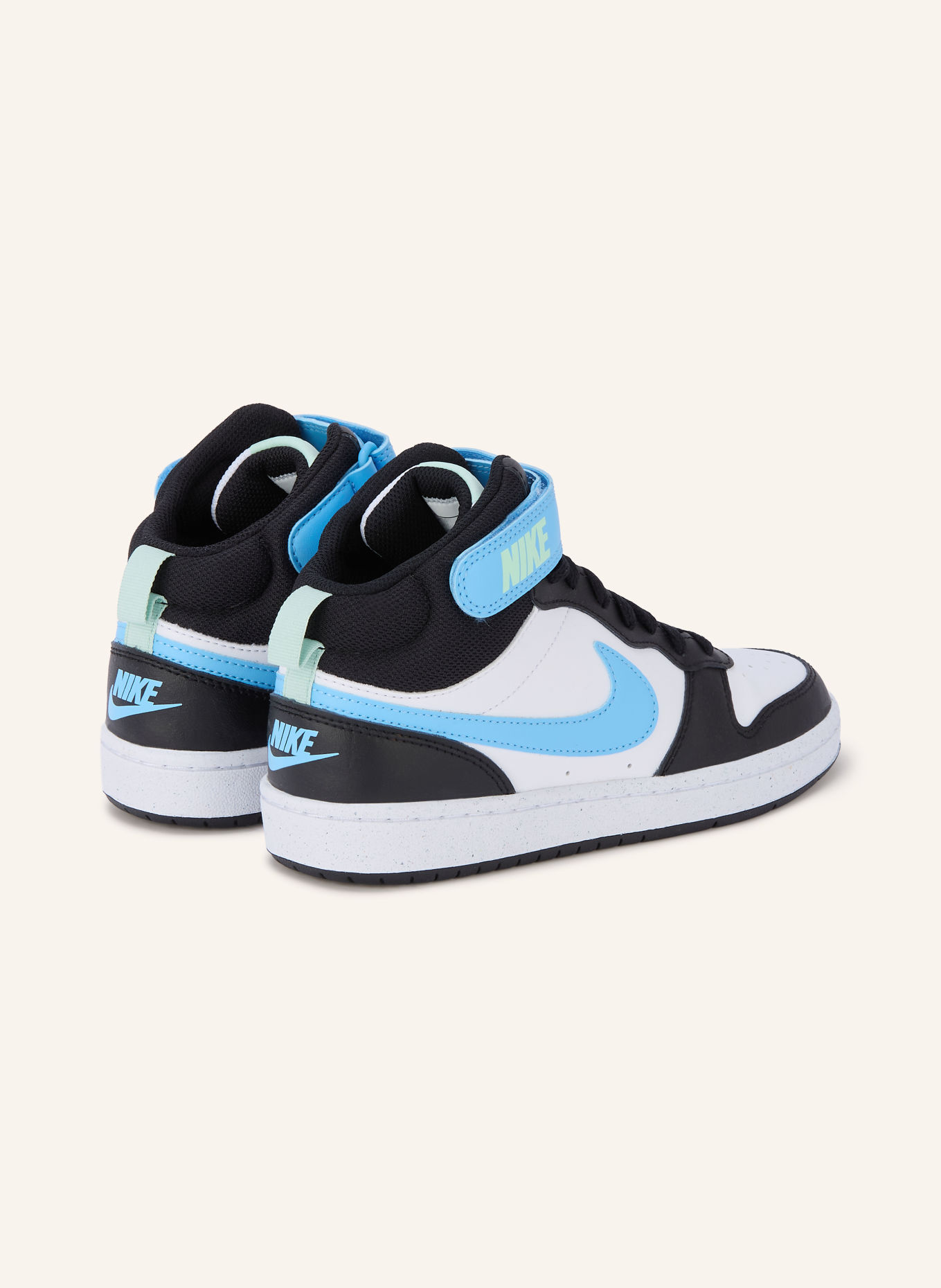 Nike High-top sneakers COURT BOROUGH MID: BLACK / BLUE / WHITE