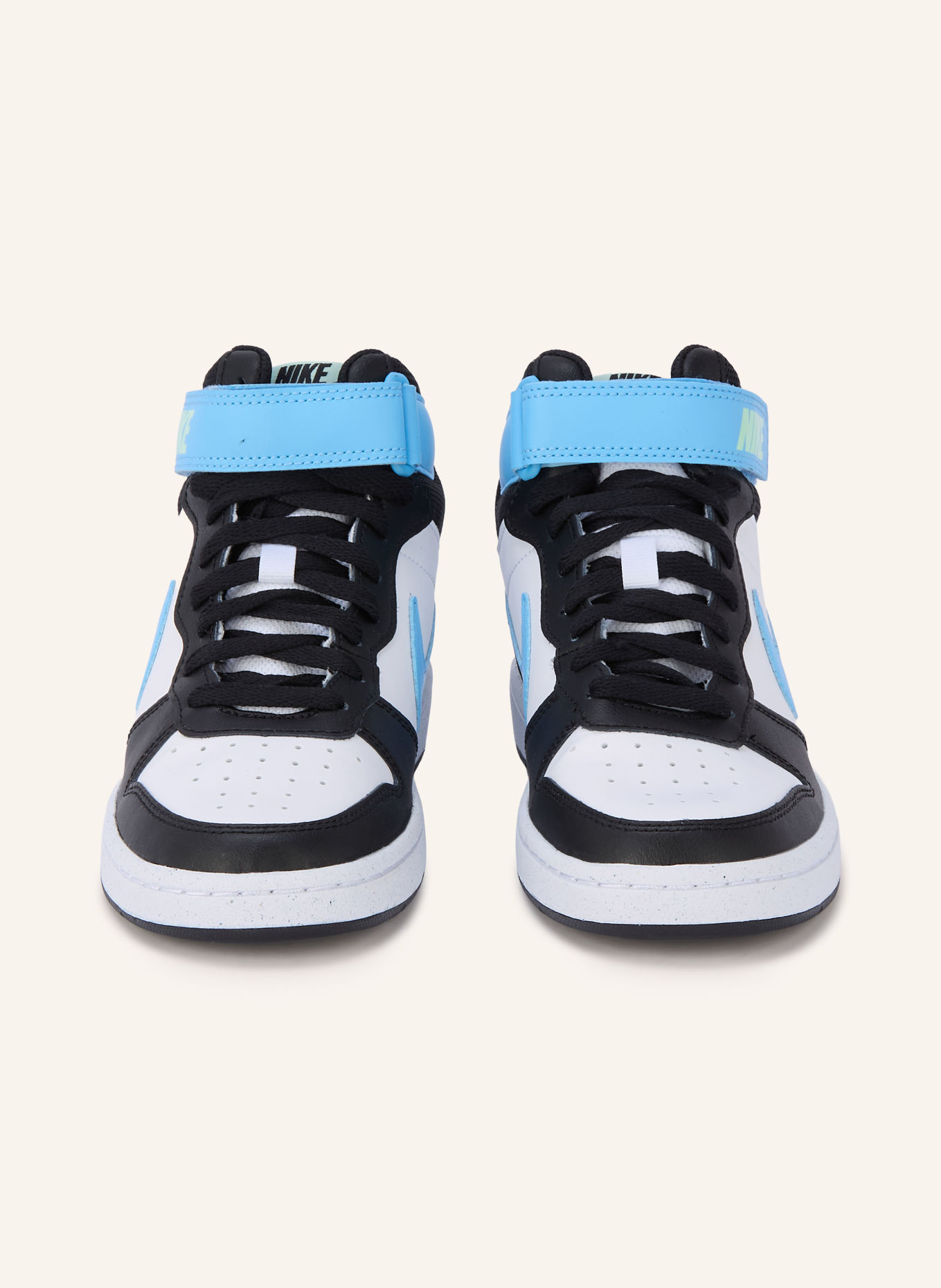 Nike High-top sneakers COURT BOROUGH MID: BLACK / BLUE / WHITE
