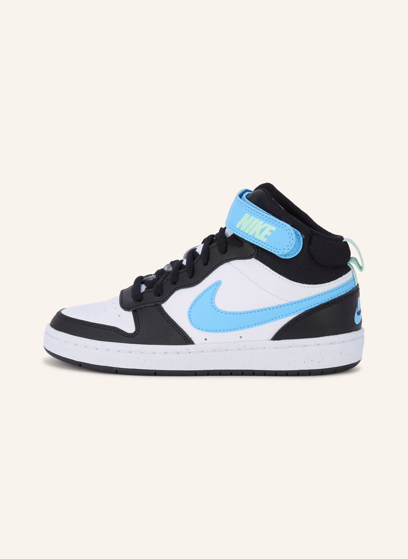 Nike High-top sneakers COURT BOROUGH MID: BLACK / BLUE / WHITE