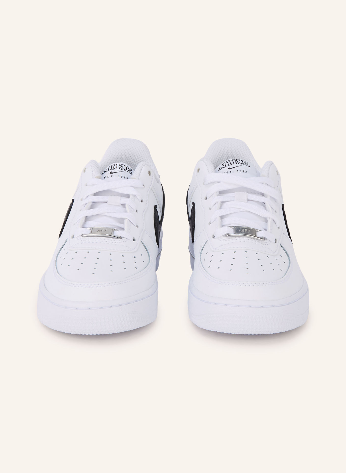 Nike AIR FORCE 1 BRND Sneakers: WHITE / BLACK