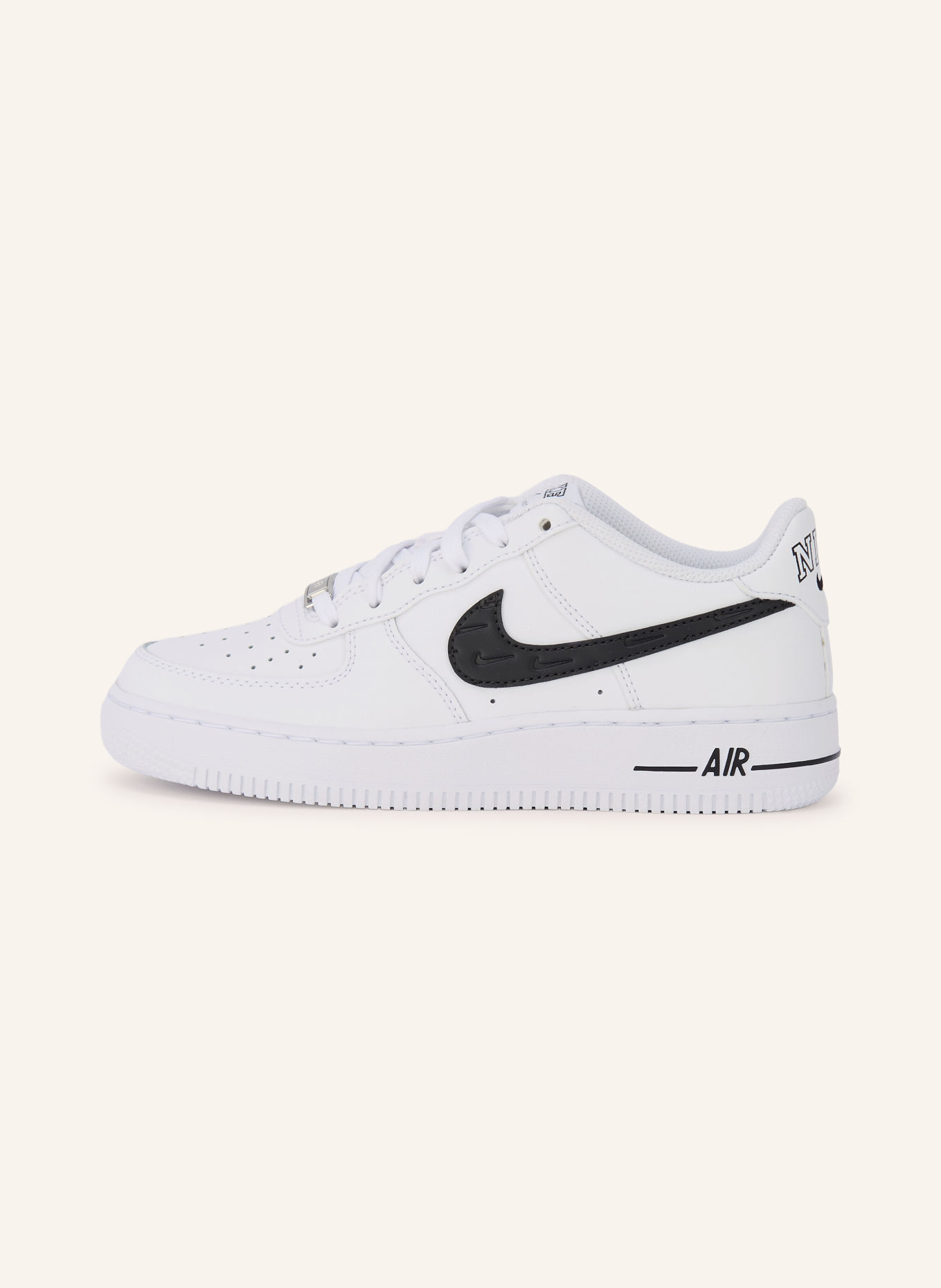 Nike AIR FORCE 1 BRND Sneakers: WHITE / BLACK