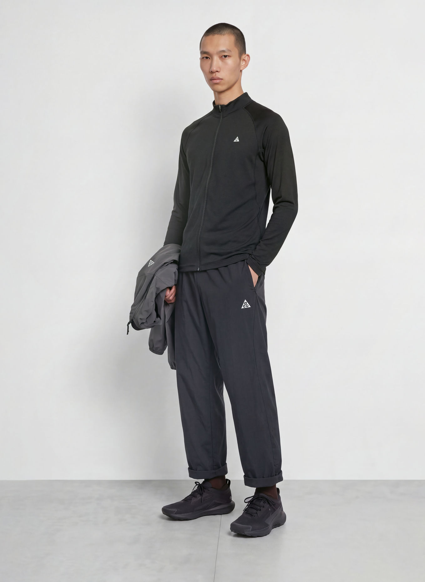 Nike Tricou funcțional ACG WILDSEE: NEGRU