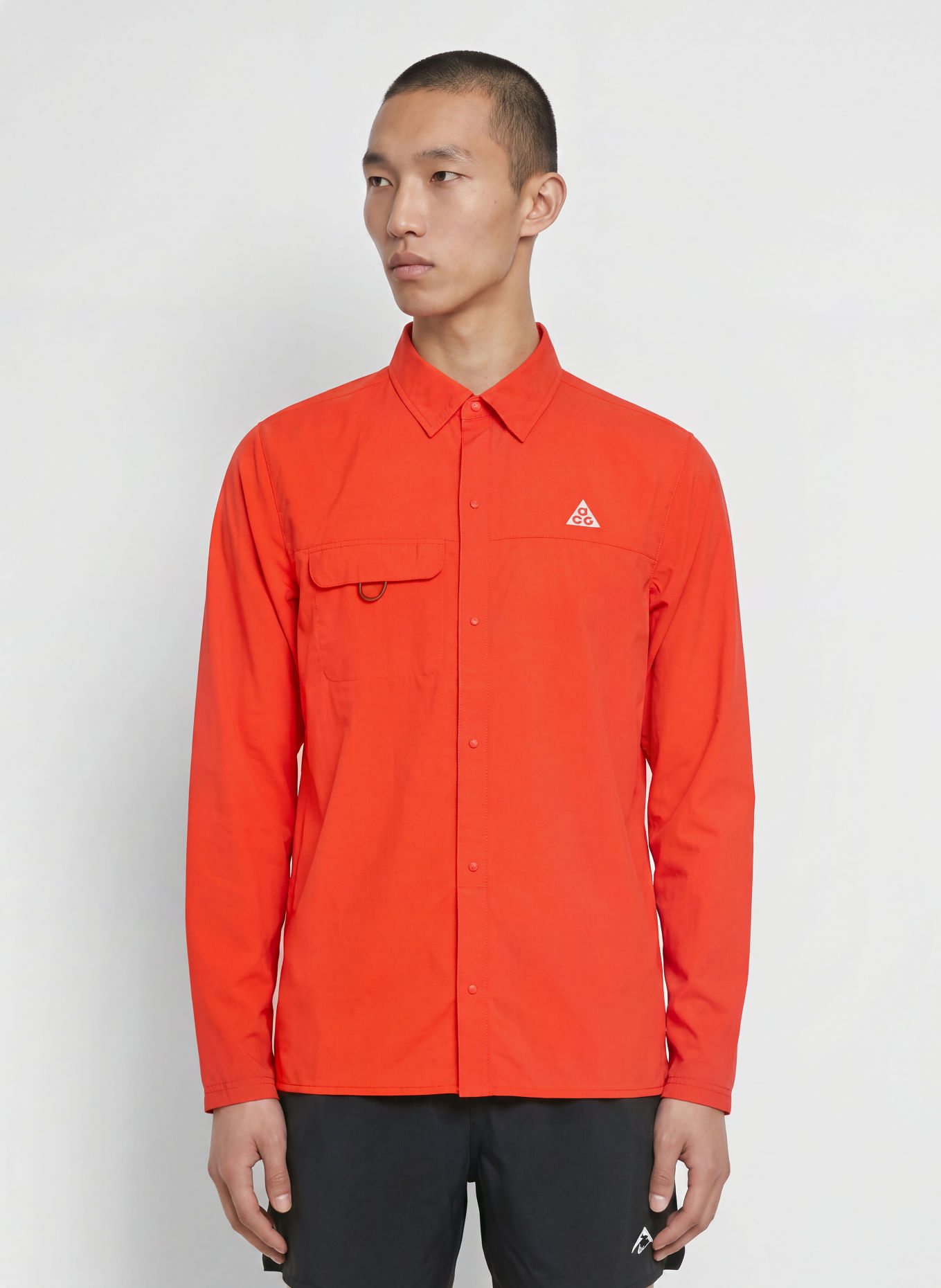 Nike Laufhemd ACG AIREEZ Standard Fit: ROT