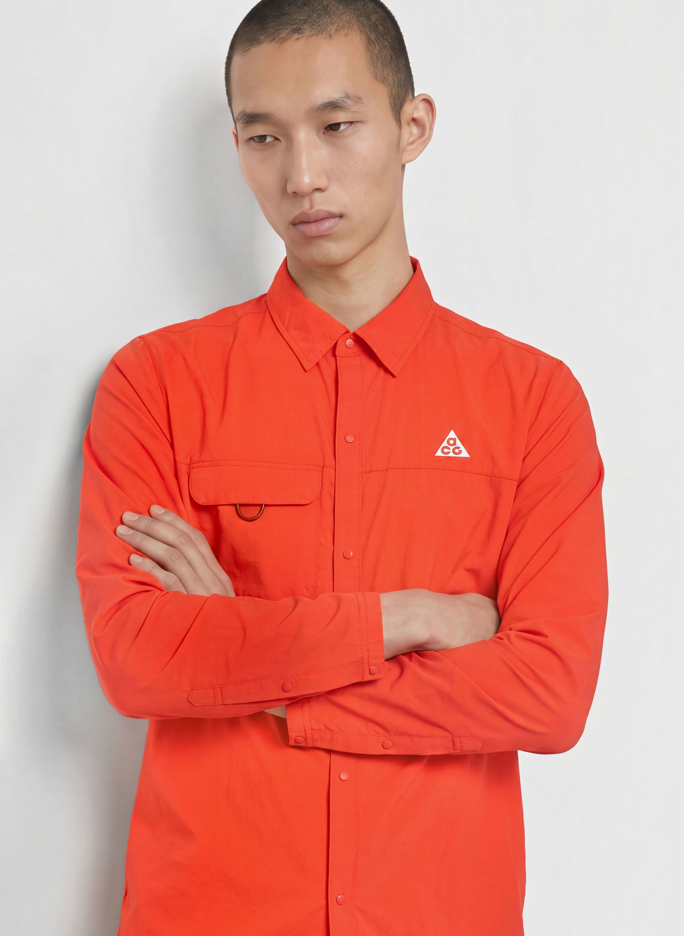 Nike Laufhemd ACG AIREEZ Standard Fit: ROT