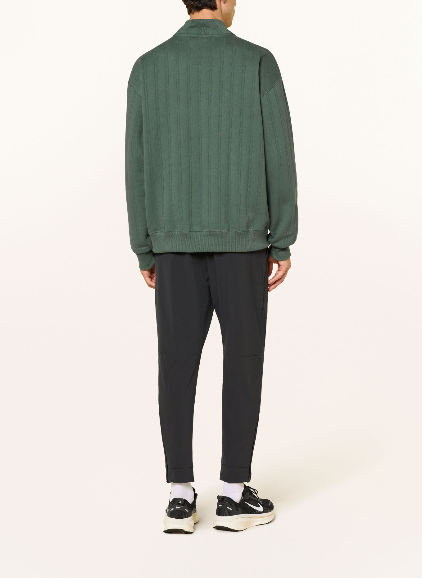 Nike Pull sweat col zippé FAIRWAY FRESH: VERT