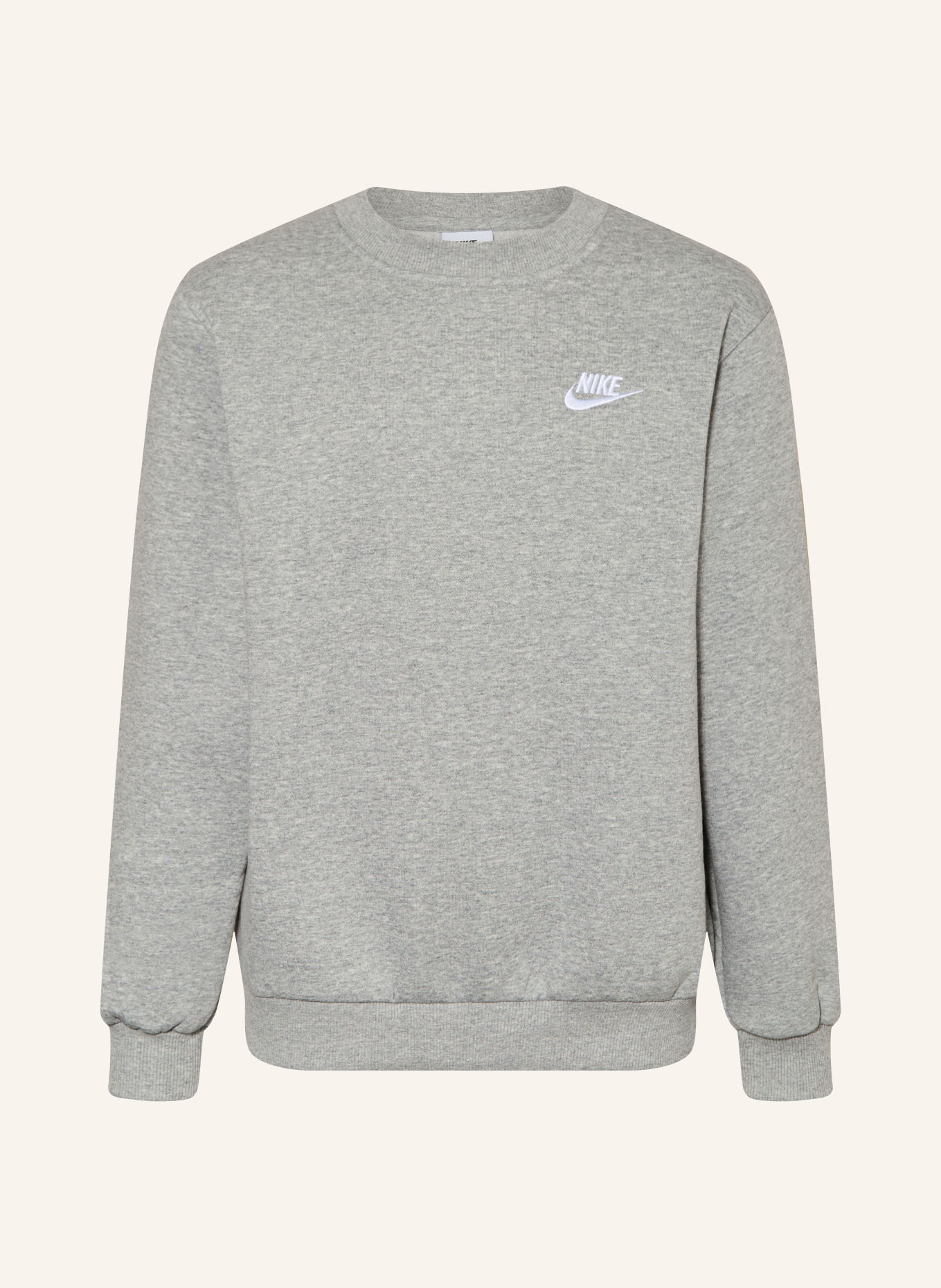 Nike SPORTSWEAR CLUB Sweatshirt: GRAY