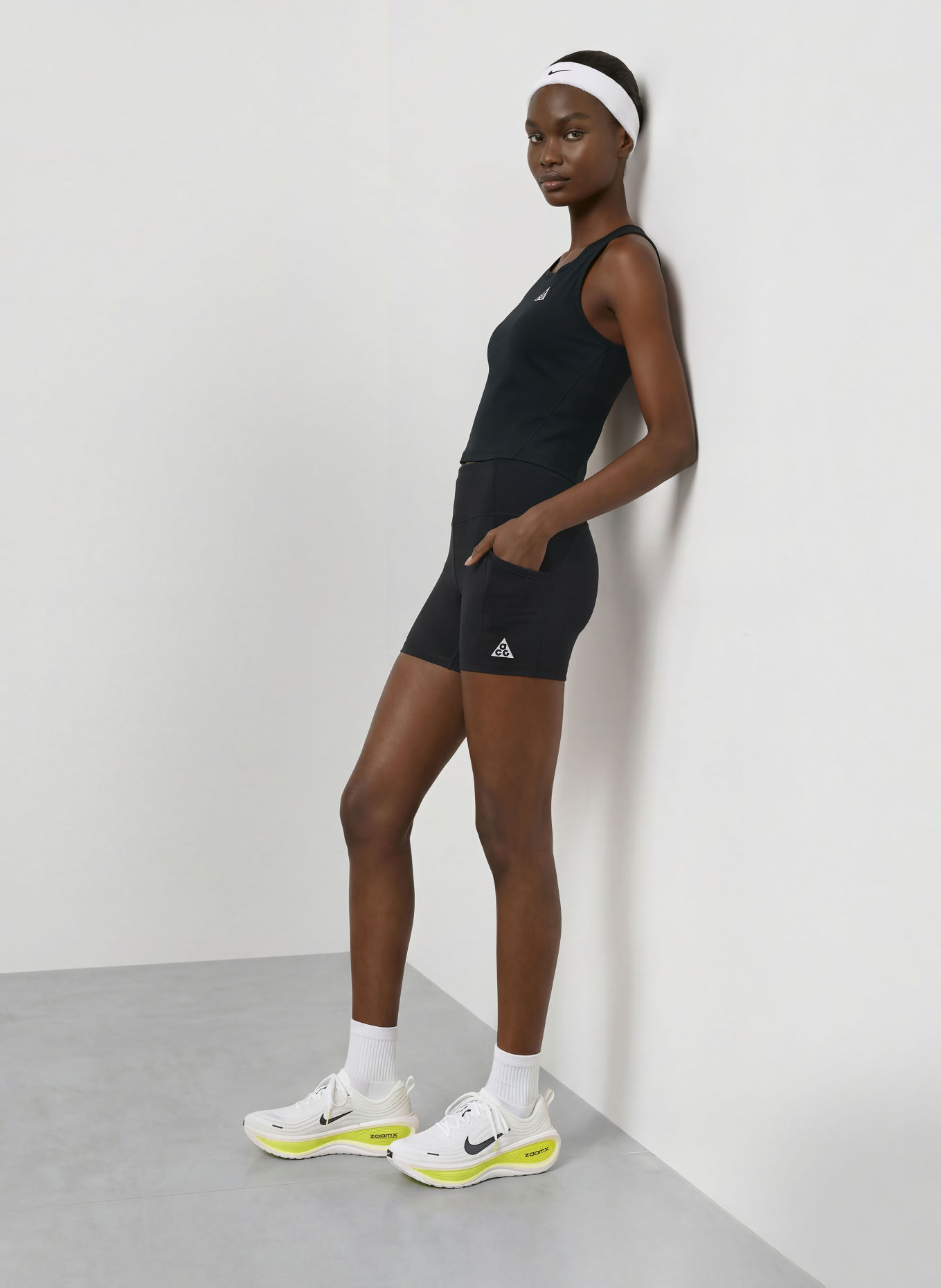 Nike Lauf-Tights ACG: SCHWARZ