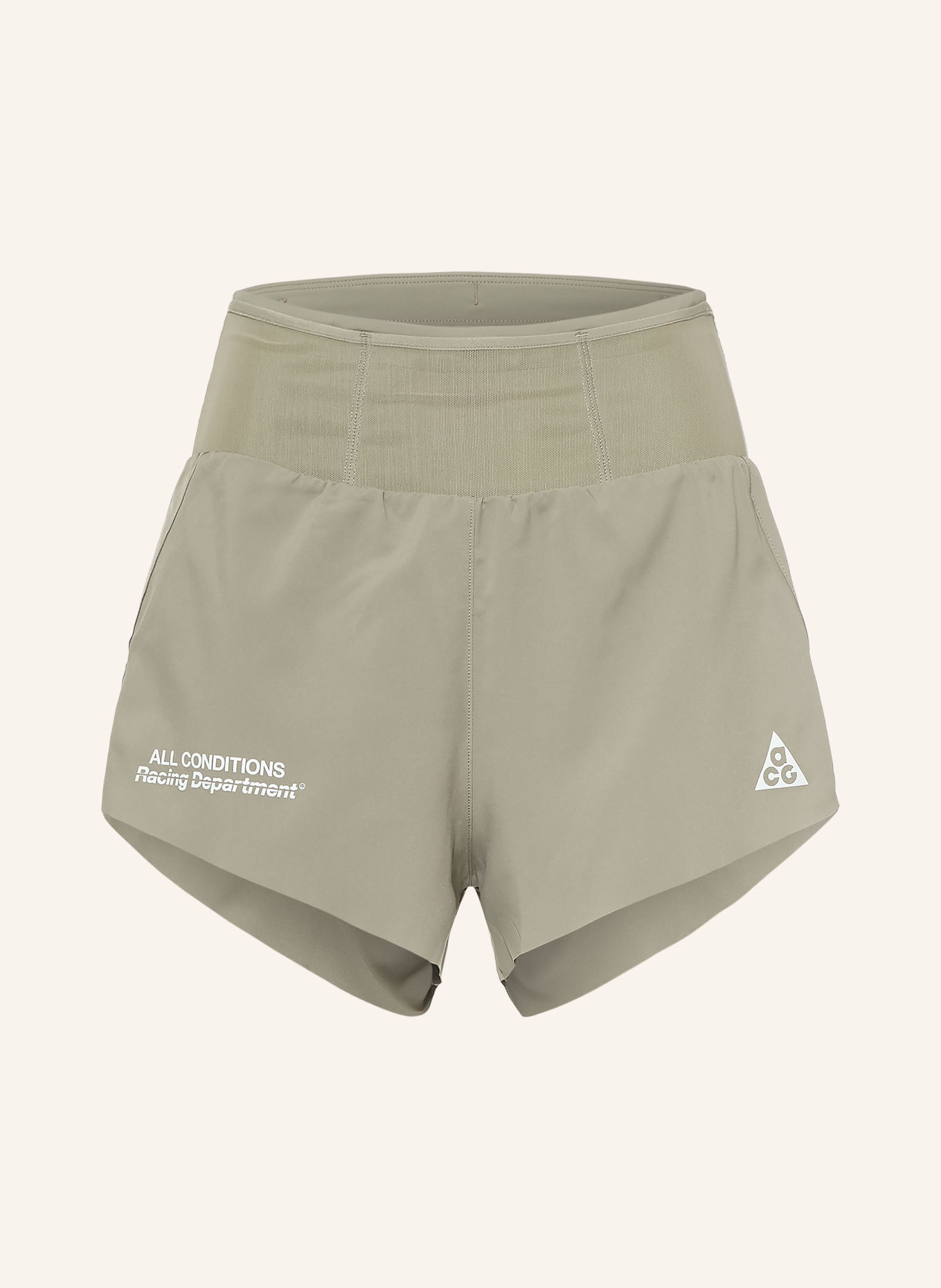 Nike 2-i-1-løbeshorts TRAILWIND: GRØN