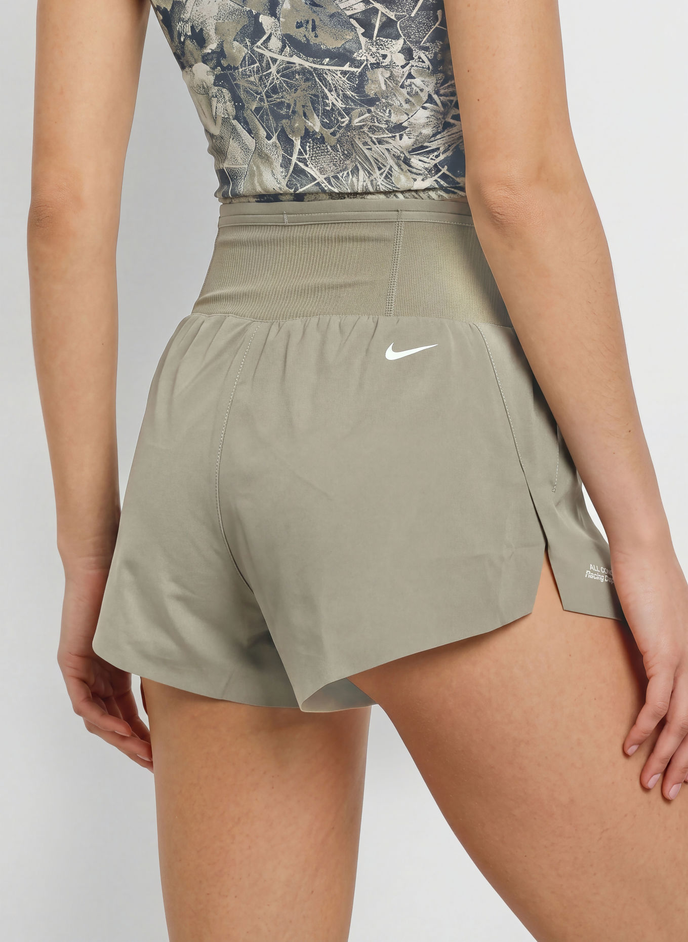 Nike 2-i-1-løbeshorts TRAILWIND: GRØN