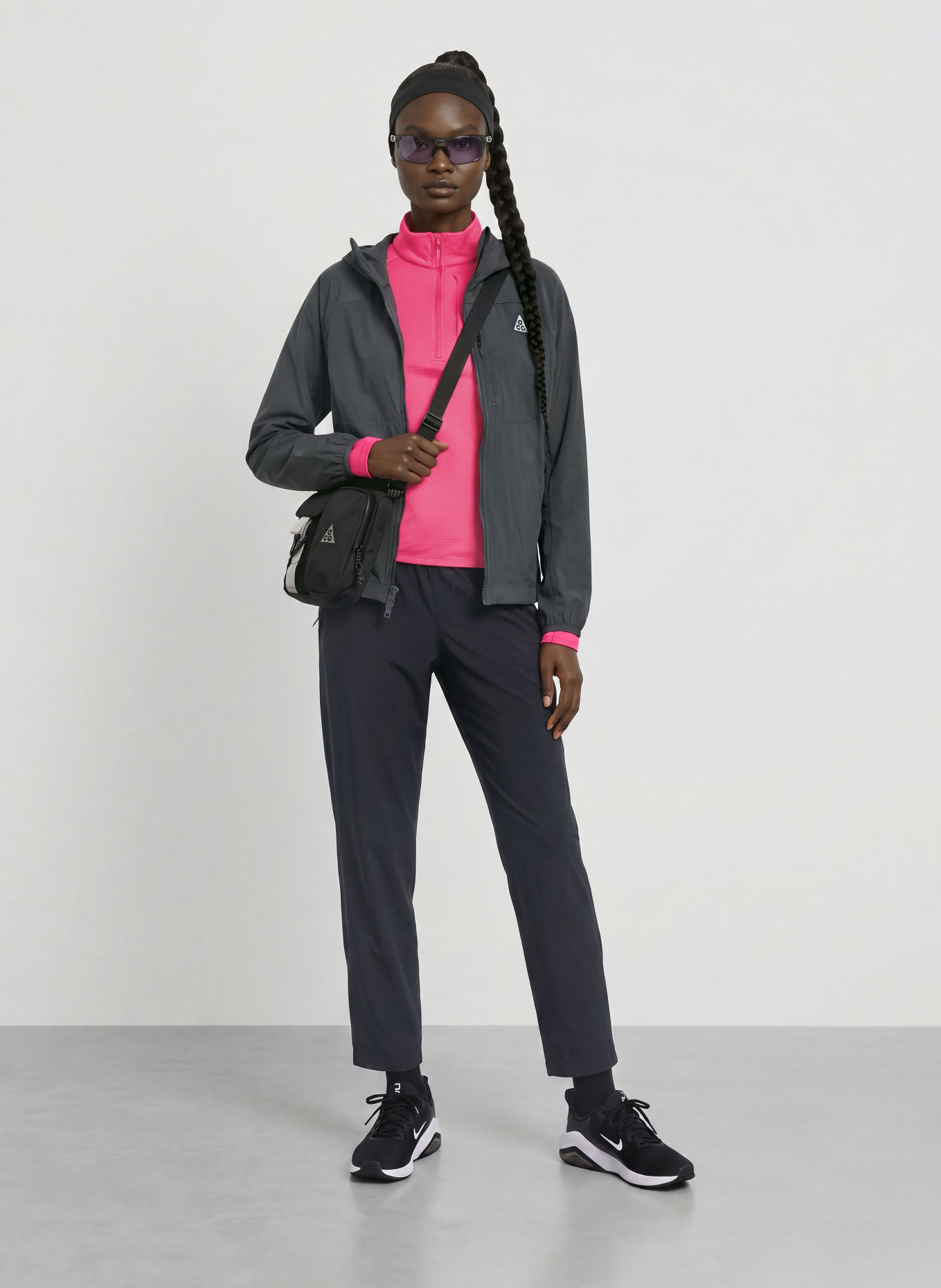 Nike ACG WOLF GRID Midlayer: PINK