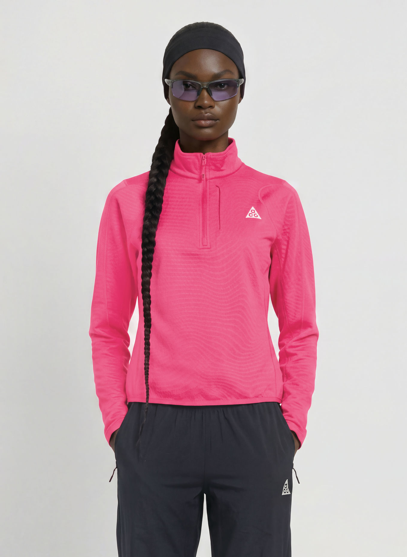 Nike ACG WOLF GRID Midlayer: PINK